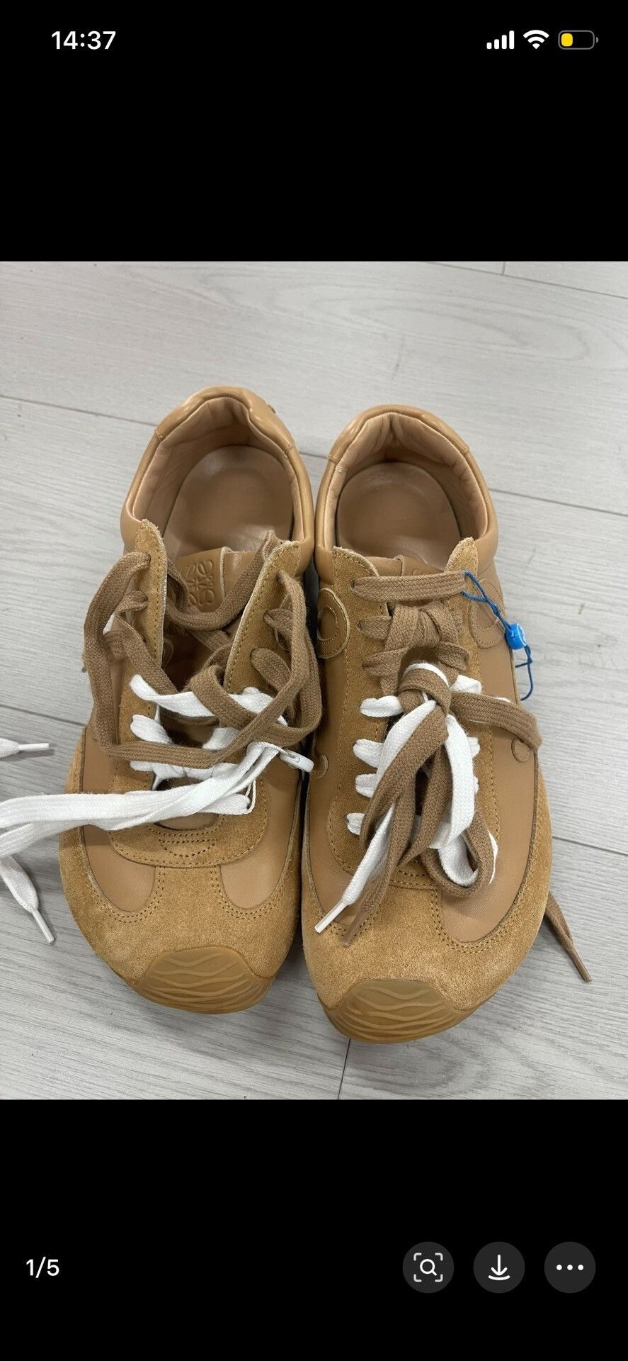 Loewe Loewe Brown Lowtop Sneakers 41 Men Size US 8.5 / EU 41-42 - 1 Thumbnail