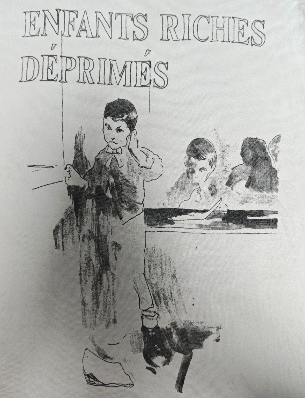 Enfants Riches Deprimes Deaf child tee Size US L / EU 52-54 / 3 - 3 Thumbnail