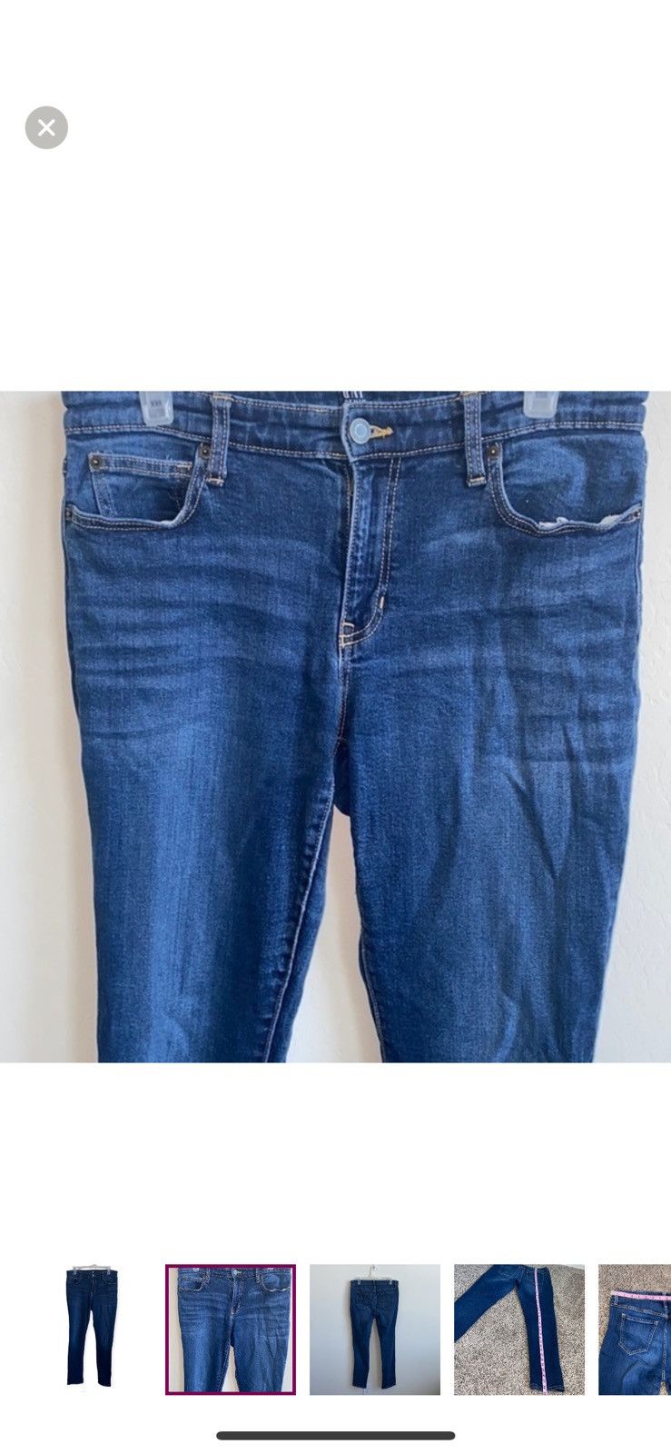 Gap Gap denim straight legged jeans size 30 Size 30" / US 8 / IT 44 - 5 Thumbnail