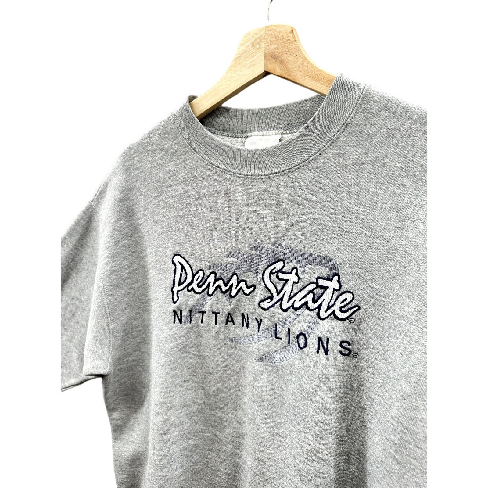 Vintage 1990's Penn State Nittany Lions Embroidered College Crewneck Size US M / EU 48-50 / 2 - 4 Thumbnail