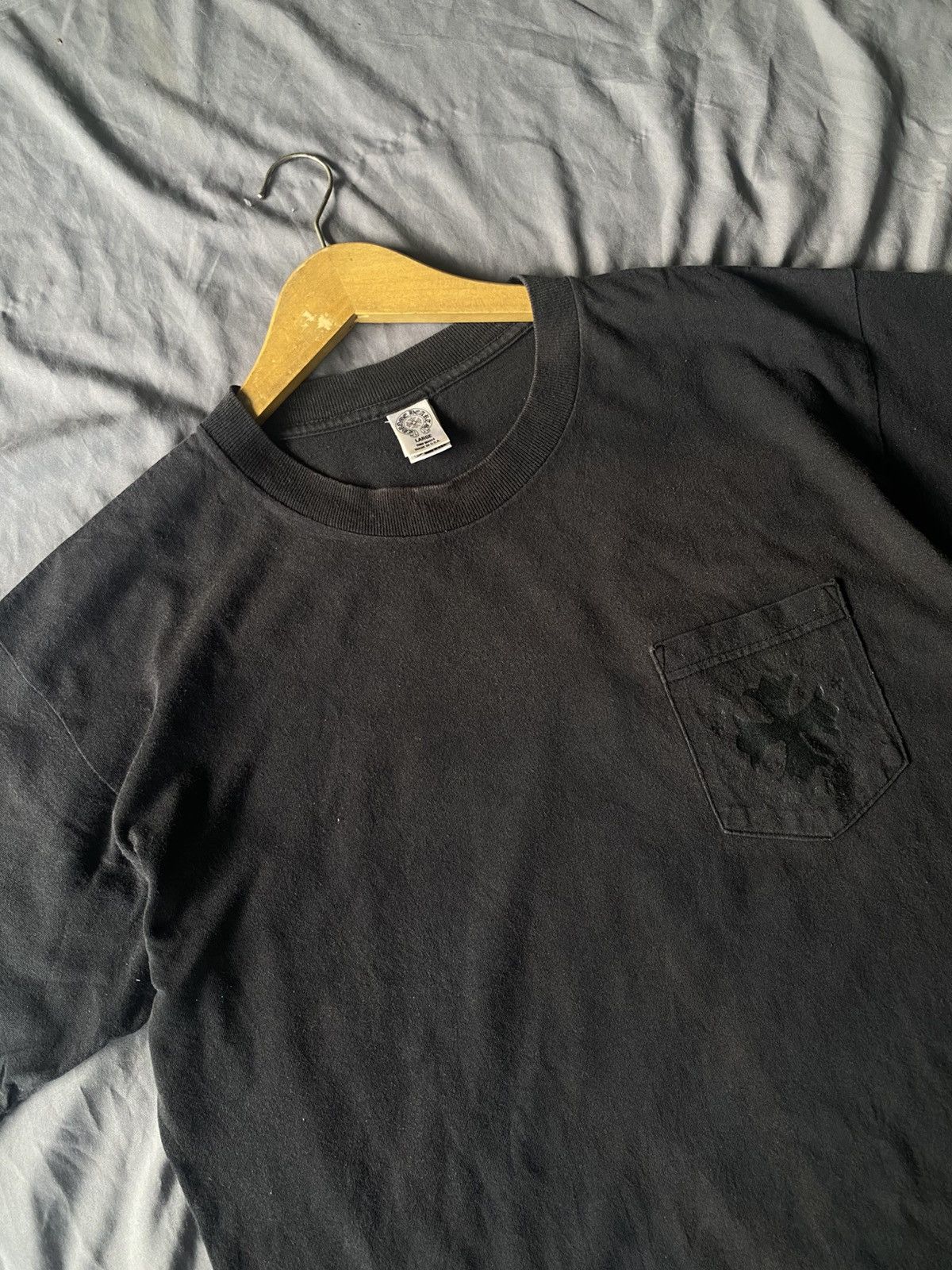 Chrome Hearts Chrome Hearts Cross Black tee Size US L / EU 52-54 / 3 - 2 Thumbnail