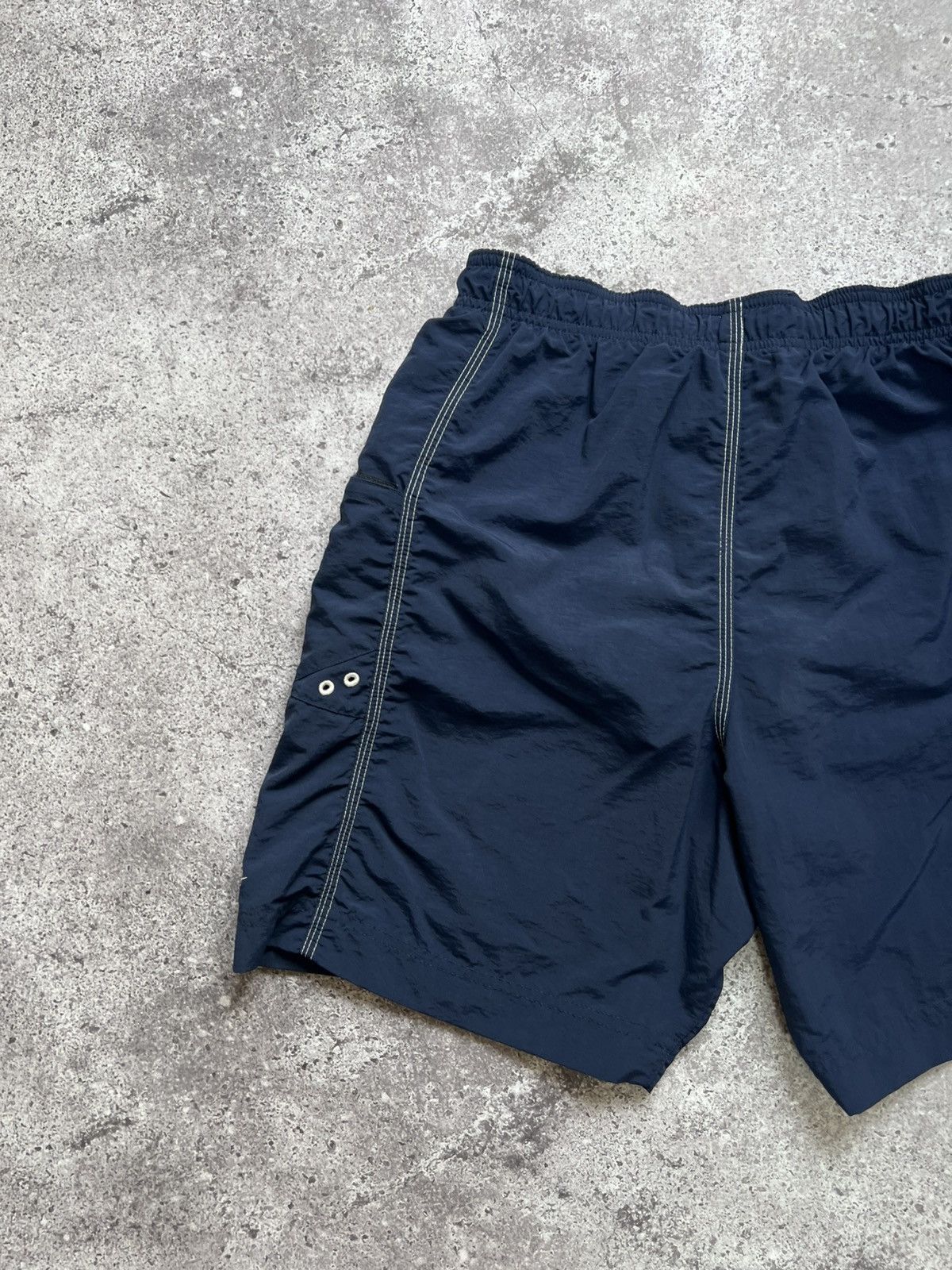 Nike × Vintage 2000s Vintage Nike Shorts Swoosh Blue Men's Size US 32 / EU 48 - 9 Thumbnail