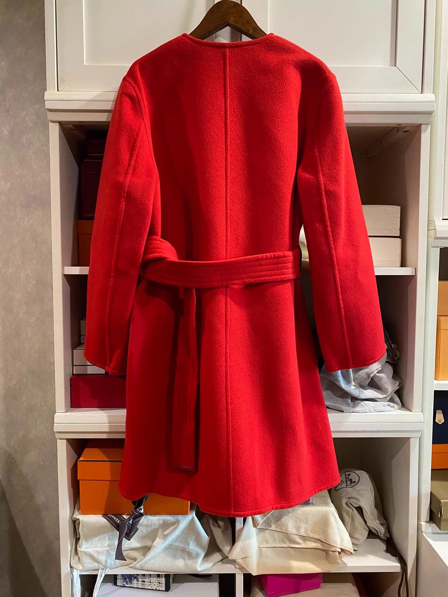 Louis Vuitton LV women's wool coat 34 foldable sleeves Size XS / US 0-2 / IT 36-38 - 2 Thumbnail