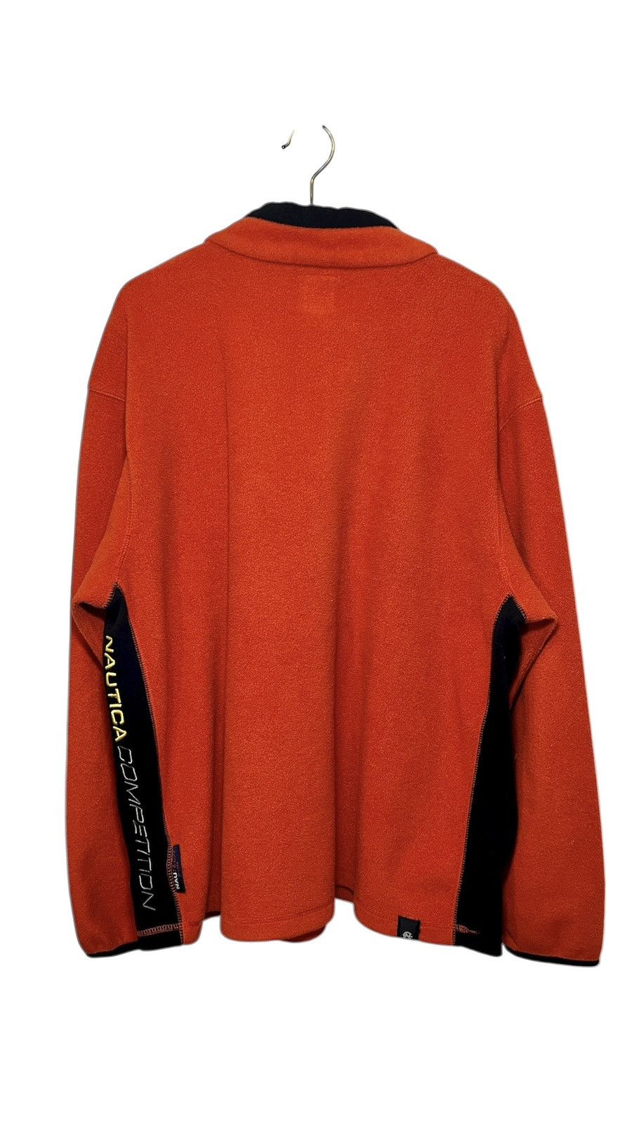 Nautica Y2K Nautica Competition Red Fleece Quarter Zip Pullover Size US L / EU 52-54 / 3 - 5 Thumbnail
