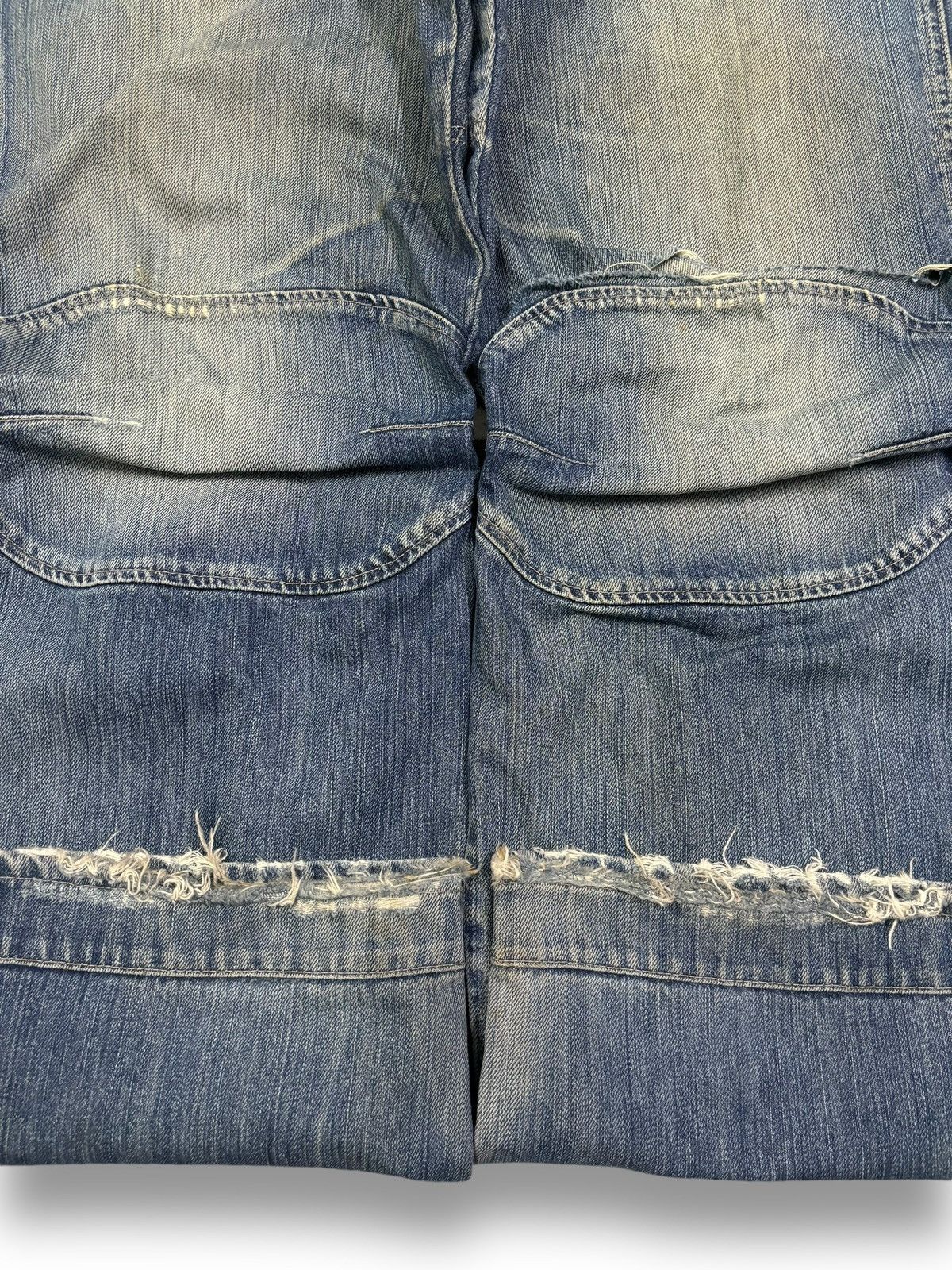 G-Star Vintage G-Star Raw Double Knee Style Mud Wash Baggy Jeans Size US 34 / EU 50 - 12 Thumbnail