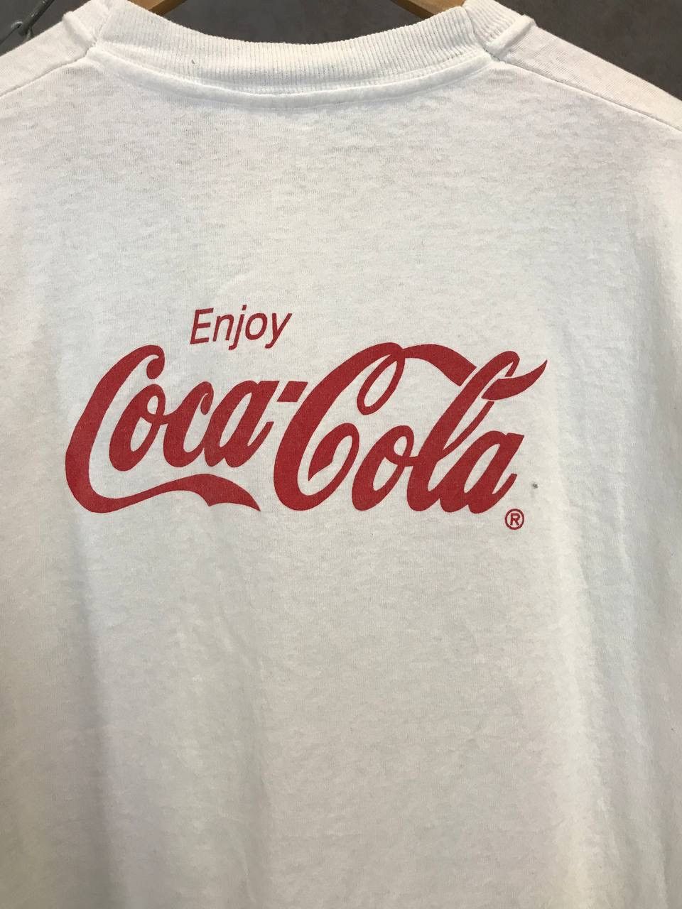 Coca Cola × Vintage Coca Cola vintage made in USA cult tee Size US XL / EU 56 / 4 - 7 Thumbnail