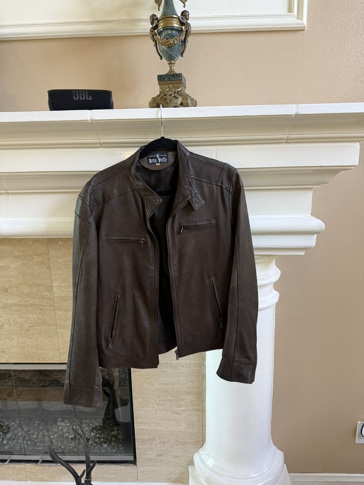 Vera Pelle Vera Pelle Leather Jacket Size US M / EU 48-50 / 2 - 1 Thumbnail