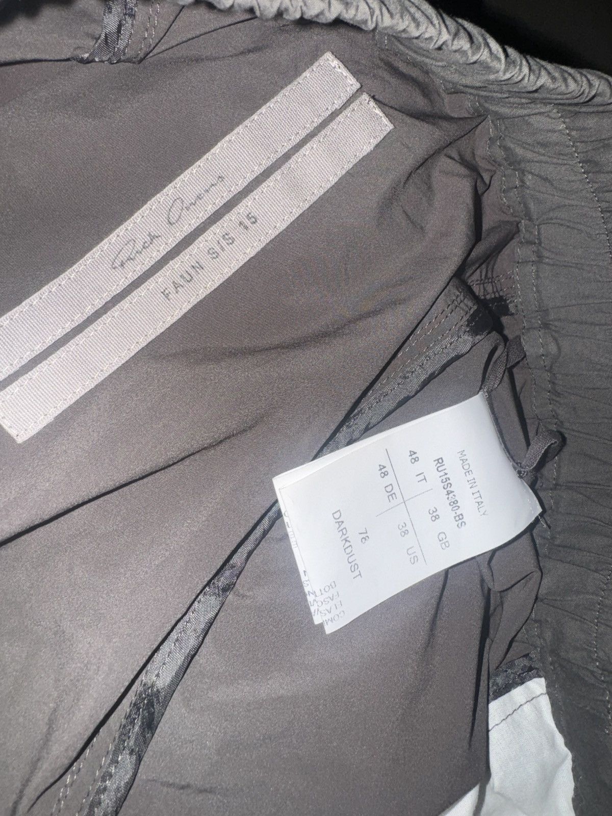 Rick Owens Rick Owens Drop Crotch Pants Size US 31 - 3 Thumbnail