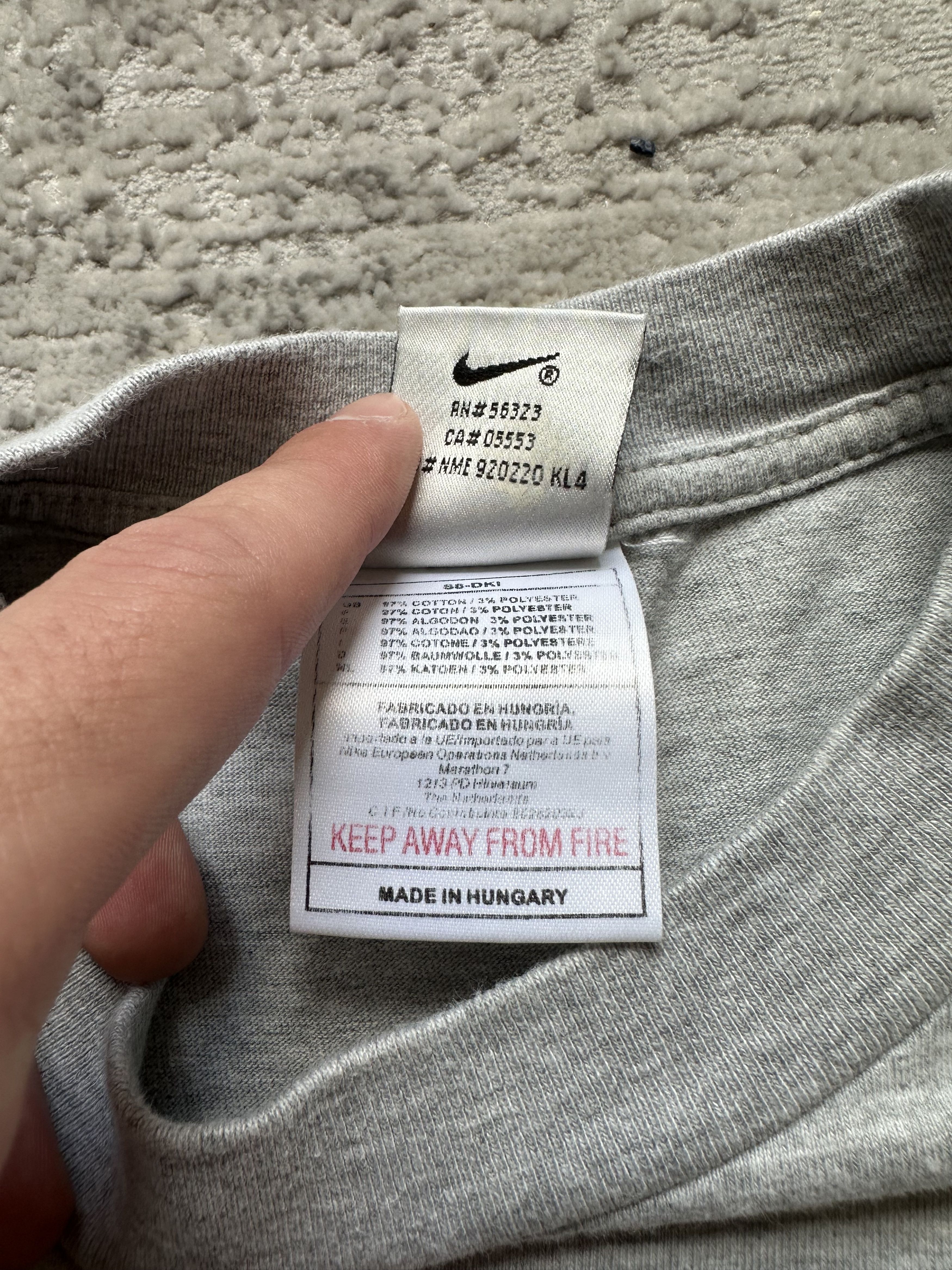 Nike Nike RICHARD KRAJICEK vintage t shirt Size US M / EU 48-50 / 2 - 7 Thumbnail