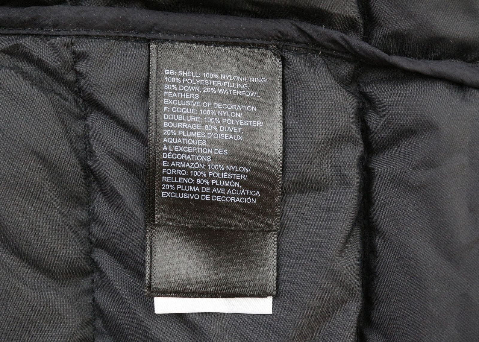 The North Face LA PAZ HOODED M Hooded Black Lined 600 Down Jacket 79687 Size US M / EU 48-50 / 2 - 8 Thumbnail