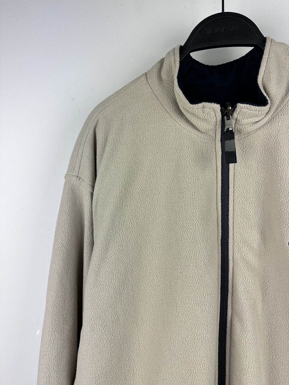Nike × Vintage Vintage Y2K Nike Therma-Fit Reversible Nylon/Fleece Jacket Size US M / EU 48-50 / 2 - 12 Thumbnail