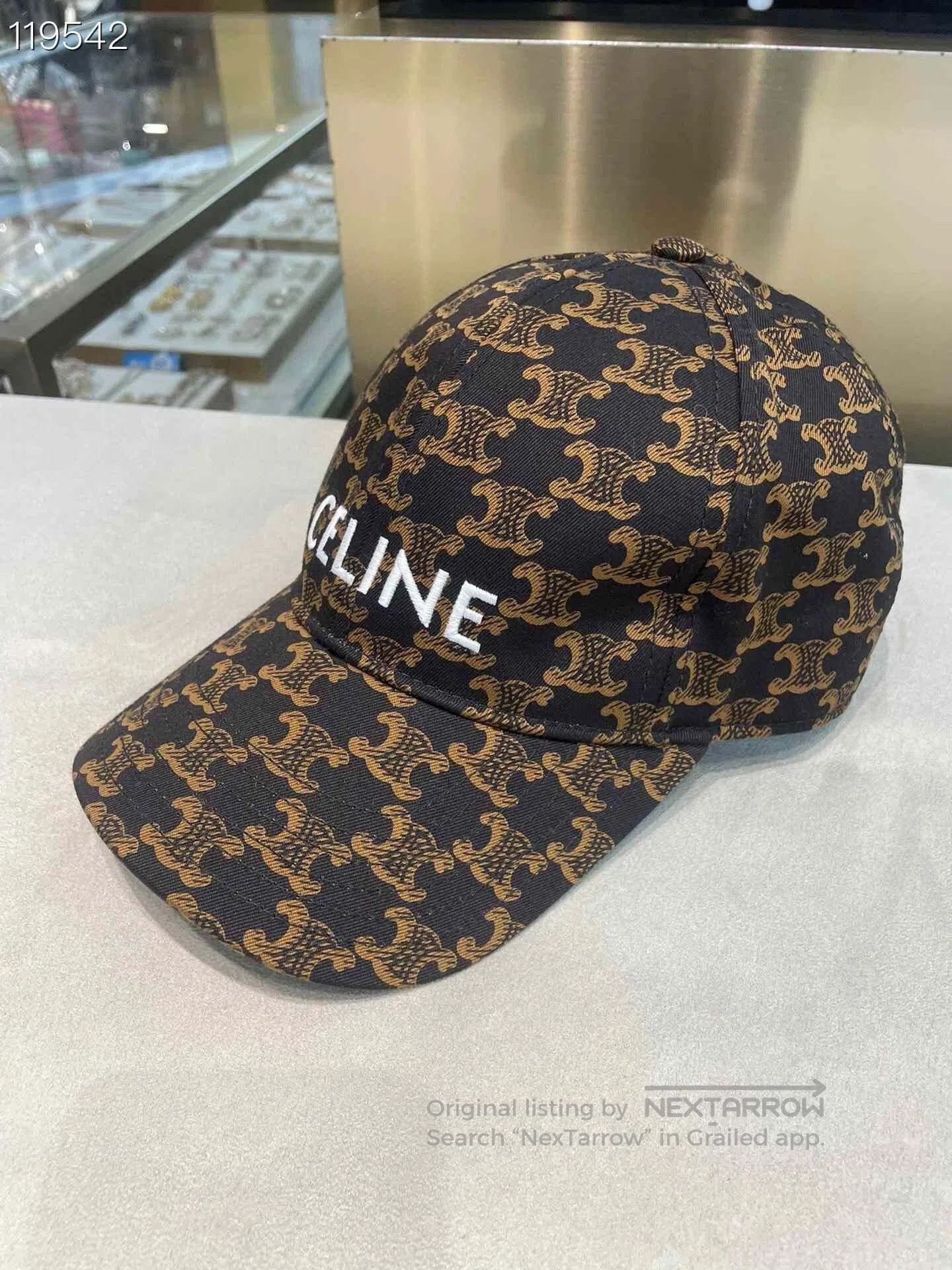 Celine Celine Monogram Baseball Cap. Size ONE SIZE - 2 Thumbnail