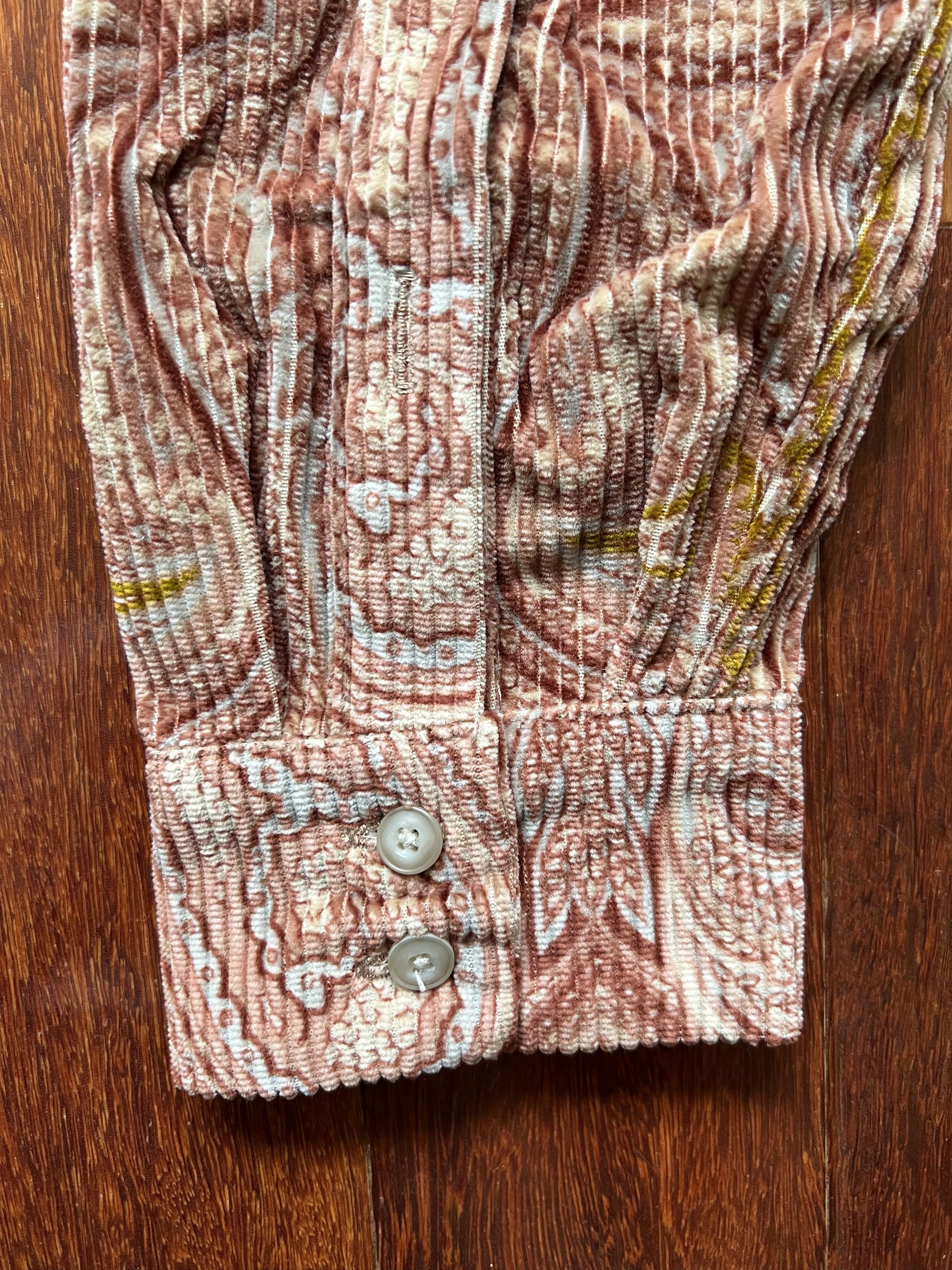 A Kind Of Guise 💚 AW23 A Kind Of Guise Gusto Shirt Paisley Corduroy NEW Size US M / EU 48-50 / 2 - 5 Thumbnail