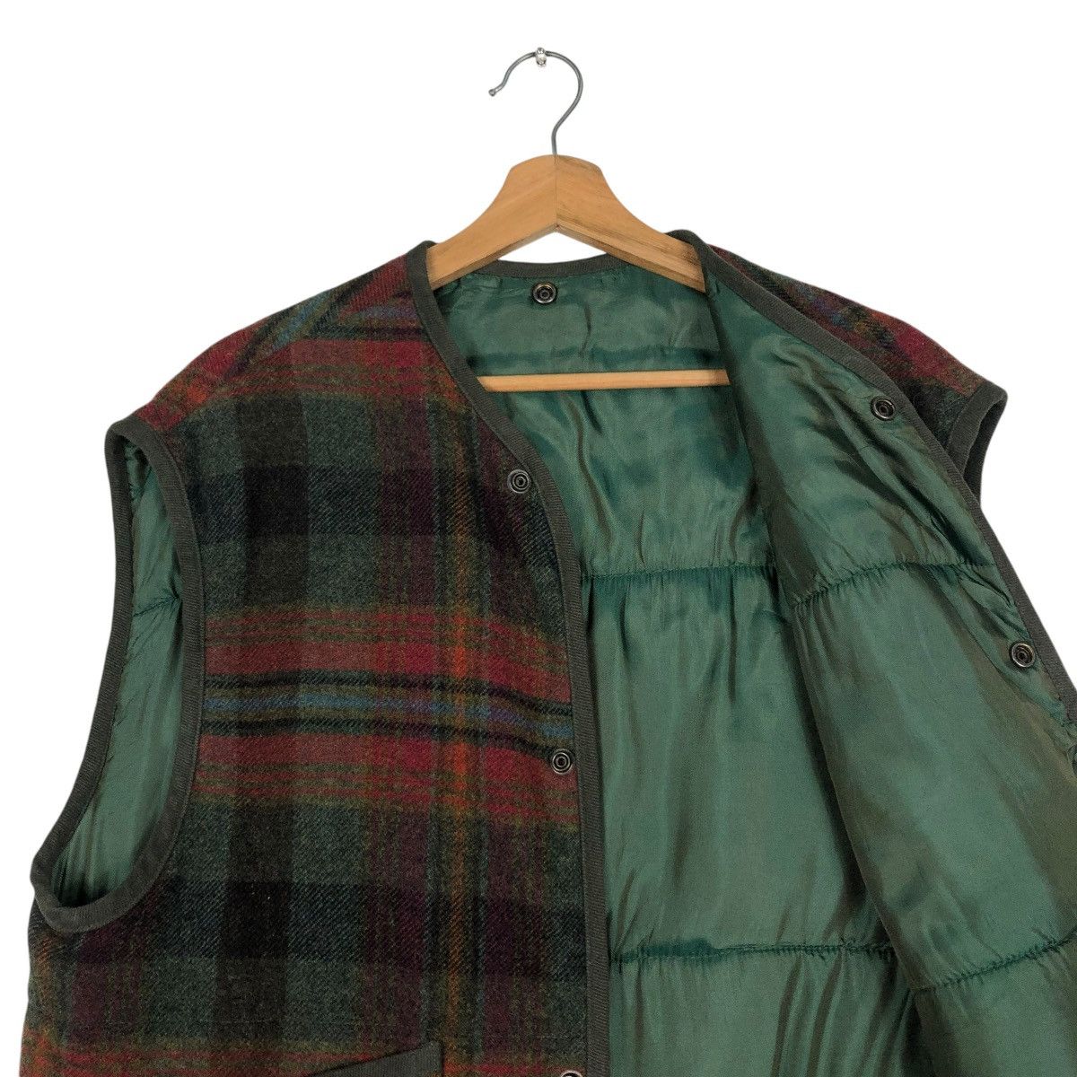 Japanese Brand 🔥VINTAGE WOOL VEST CHECK TARTAN DESIGN HENRY COTTON ITALY Size US M / EU 48-50 / 2 - 12 Thumbnail