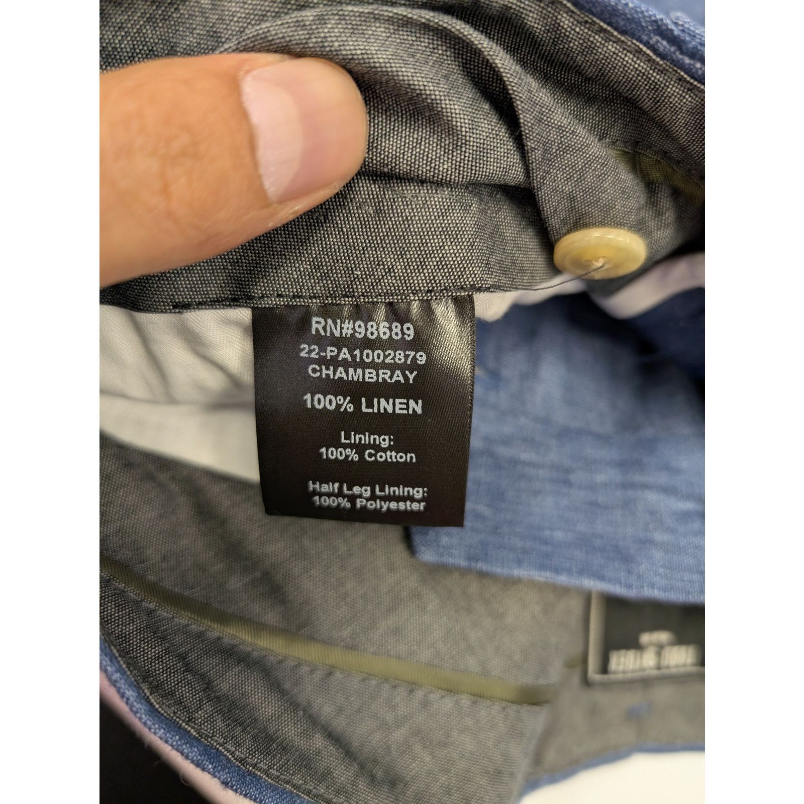 Todd Snyder o1rshd1 CC20 Trouser Pants in Navy Blue Size US 32 / EU 48 - 12 Thumbnail