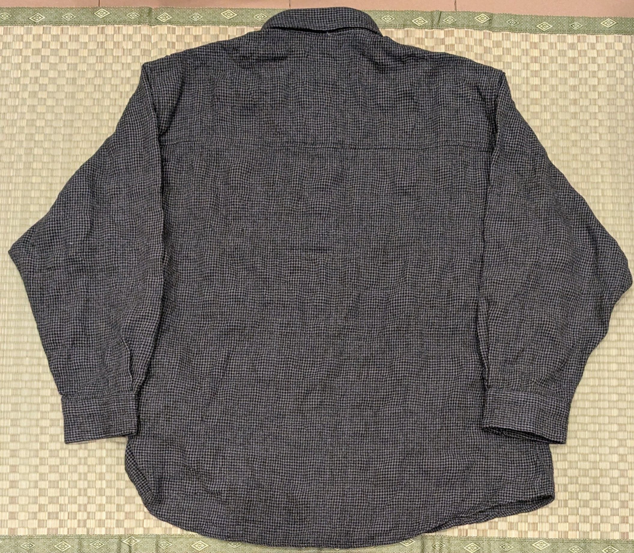 Wtaps NWT WTAPS Wool Houndstooth Shirt Oversized Made in Japan Size US L / EU 52-54 / 3 - 2 Thumbnail