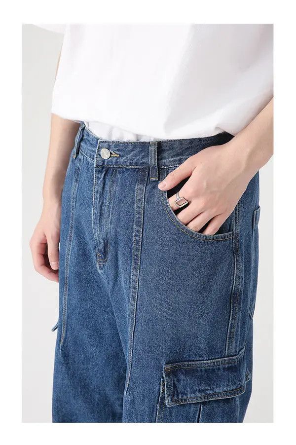VIBE Retro loose casual work jeans Size US 32 / EU 48 - 4 Thumbnail