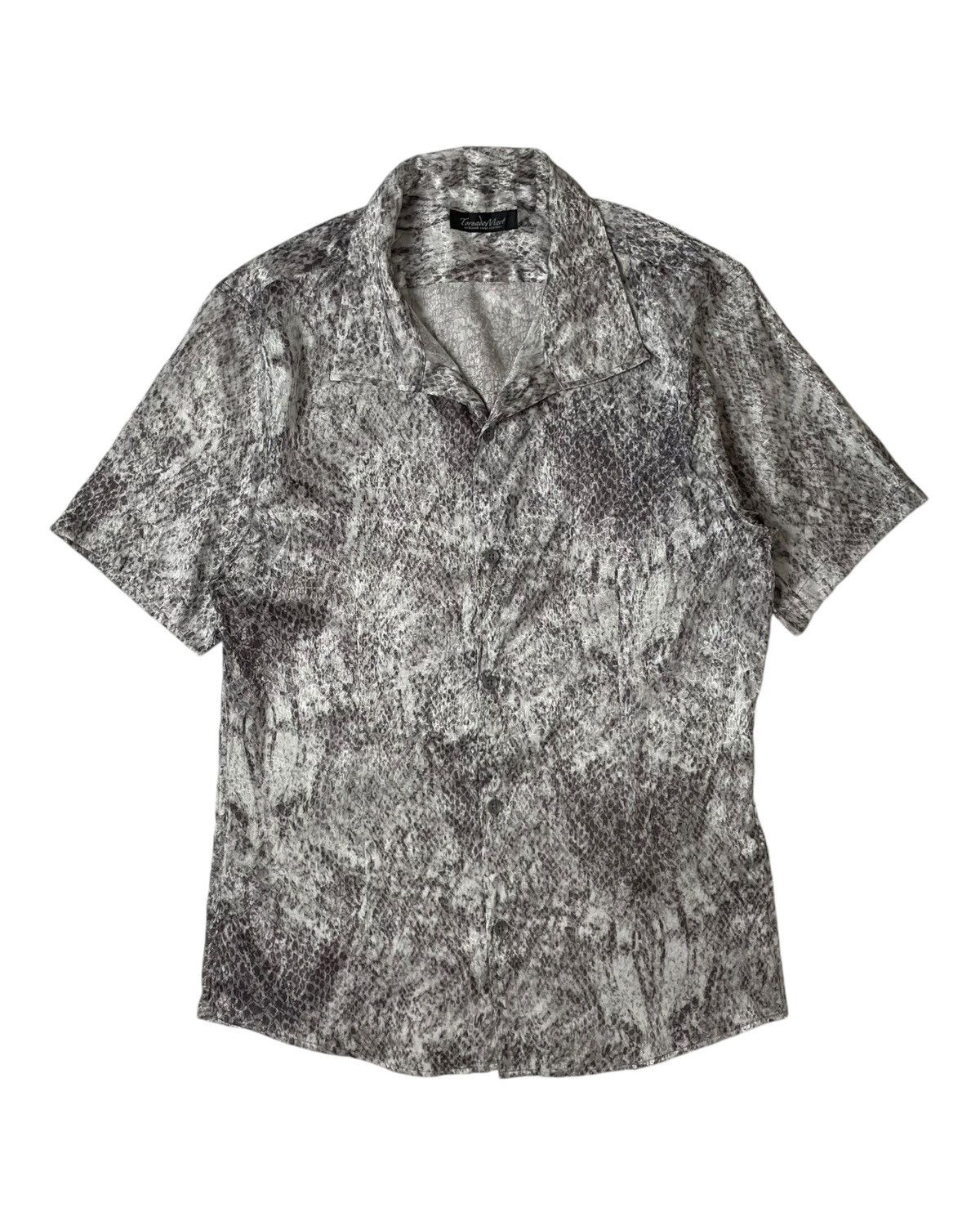 Japanese Brand × Tornado Mart Tornado Mart Snake Skin Shirt | Grailed