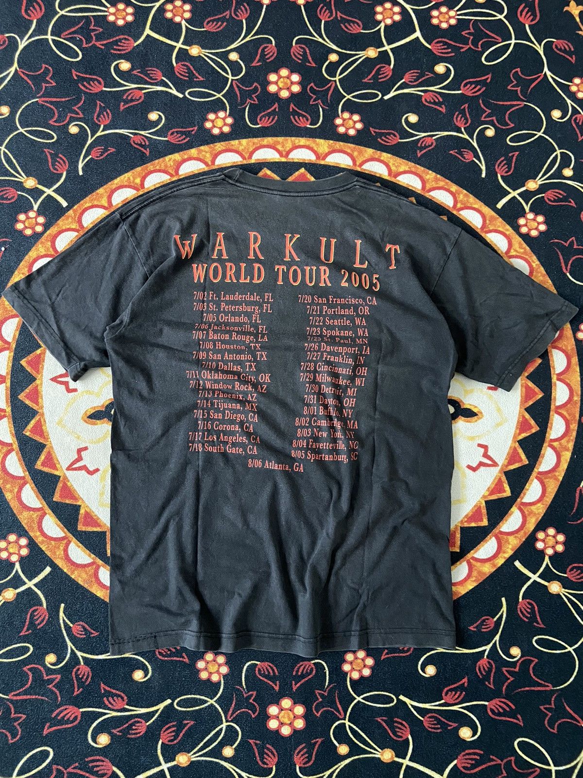 Band Tees × Vintage VINTAGE Y2K MALEVOLENT CREATION WARKULT TOUR Size US L / EU 52-54 / 3 - 8 Thumbnail
