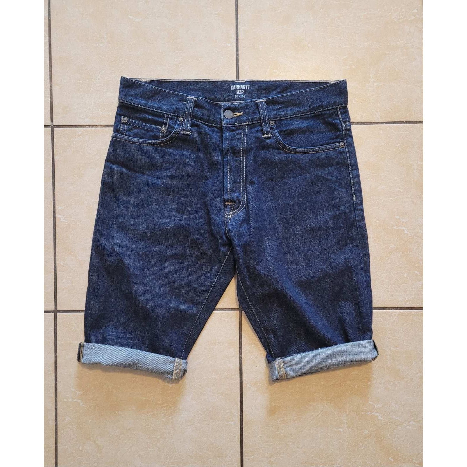 Carhartt Carhartt WIP Klondike Denim Shorts Size US 30 / EU 46 - 2 Thumbnail