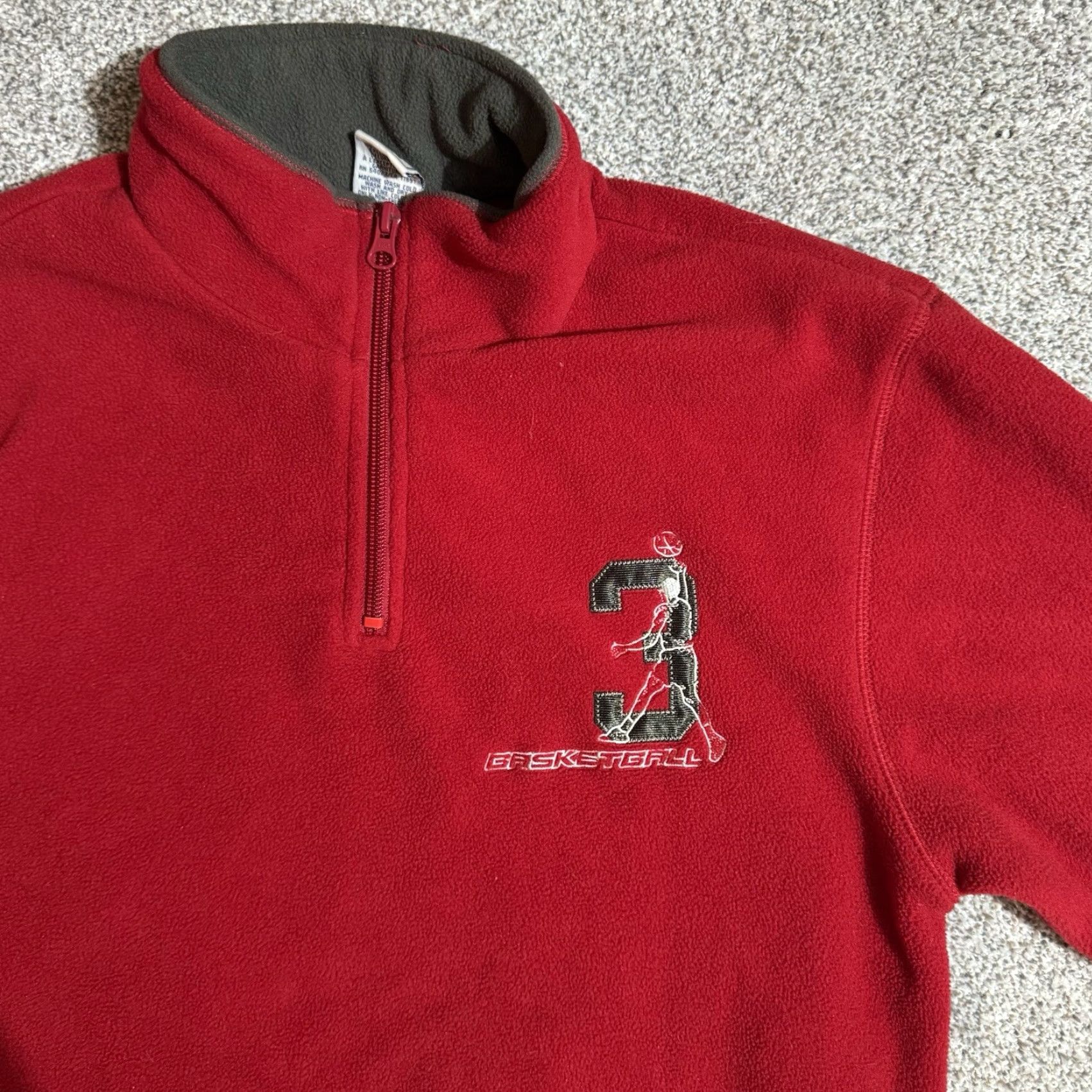 Old Navy VINTAGE Old Navy Fleece Jacket Mens 2XL 1/4 Zip Embroidered Red Polyester Zip KnIT Gorpcore Windbreaker Size US XXL / EU 58 / 5 - 6 Thumbnail