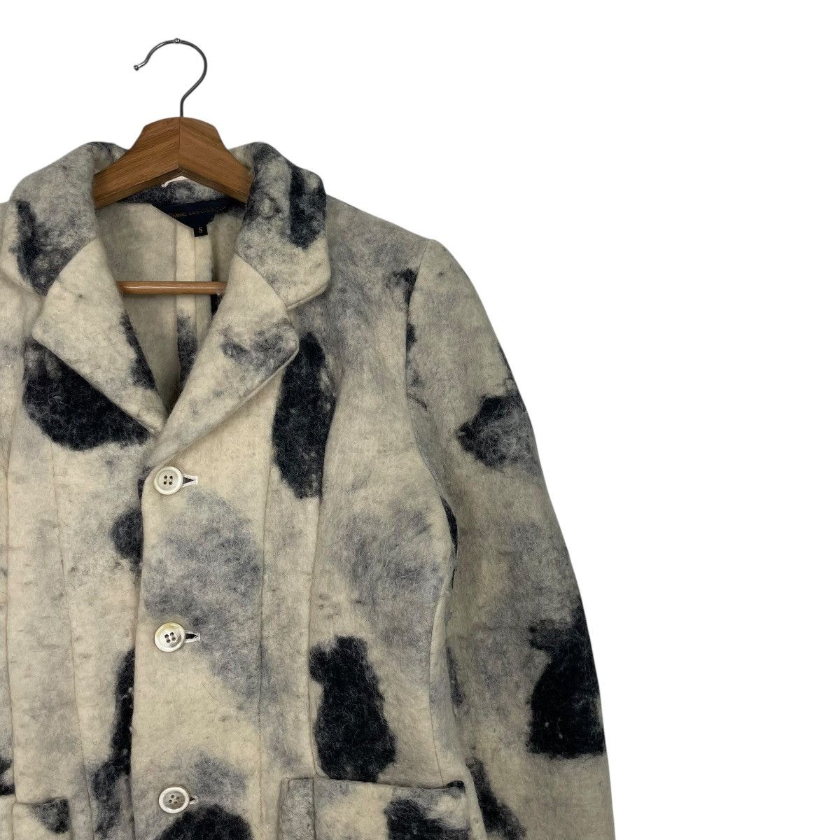 Comme des Garcons Comme Des Garcons AD1995 Runway Wool Jacket Size S / US 4 / IT 40 - 6 Thumbnail
