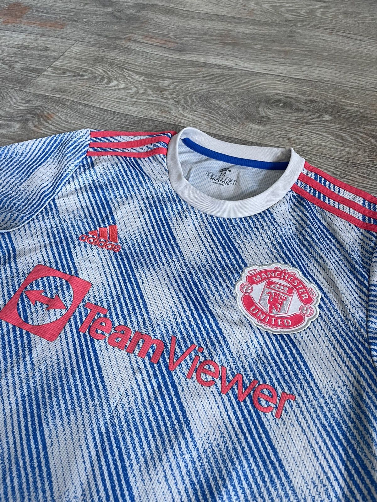 Adidas Adidas Manchester United JON 21/22 Football Soccer JERSEY Size US M / EU 48-50 / 2 - 2 Thumbnail