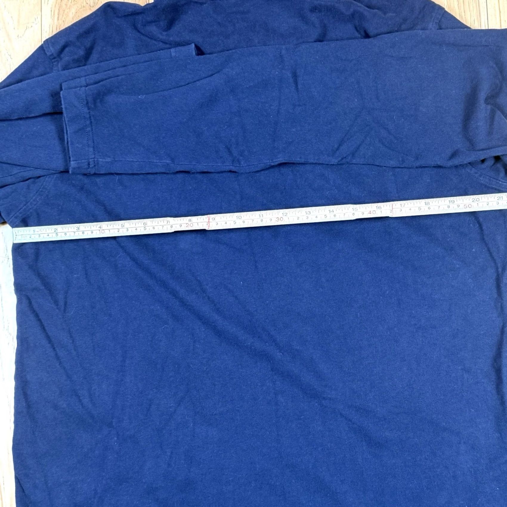 Ralph Lauren VINTAGE Ralph Lauren Polo Shirt XL Men Blue Eagle Flag Crest Stand Mock Collar Mens XL Blue Eagle Flag Crest Polo Shirt Size US XL / EU 56 / 4 - 7 Thumbnail