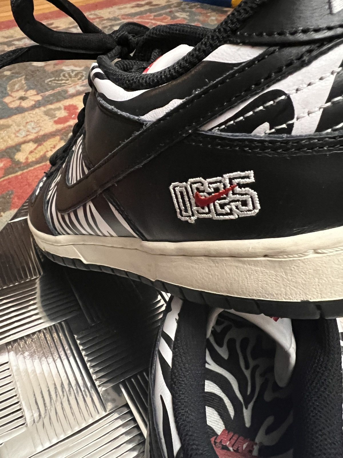 Nike SB Quartersnacks Nike SB Dunk Low 'Little Debbie's Zebra Cakes' Size US 11 / EU 44 - 9 Thumbnail
