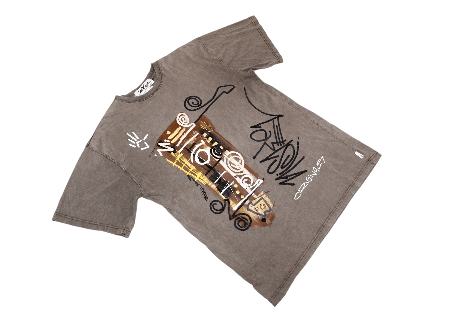 Mek Denim 90's Miskeen Jeans sun faded distressed OG baggy t-shirt Size US XL / EU 56 / 4 - 5 Thumbnail