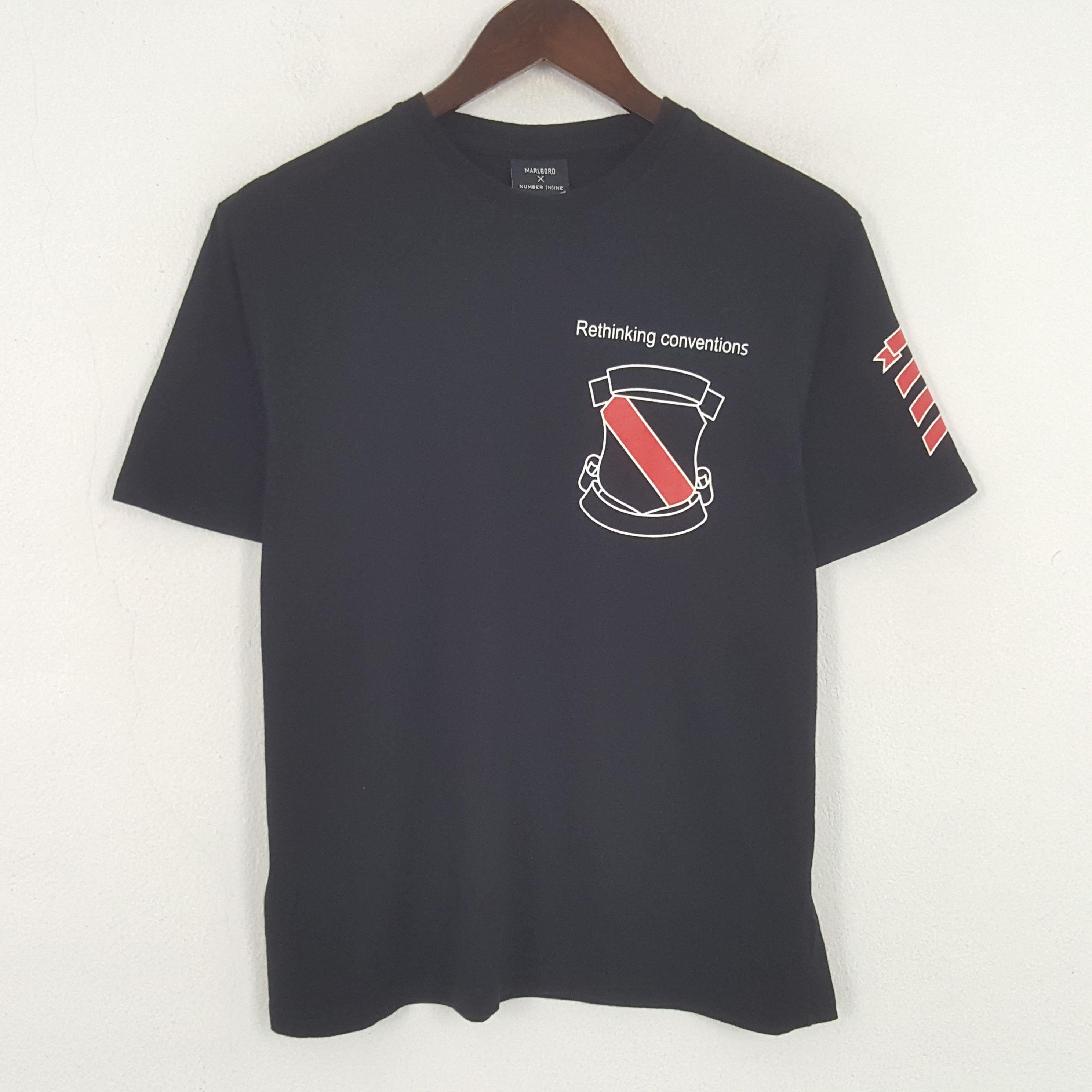 Marlboro × Number (N)ine × Vintage Vintage Number (N)ine x Marlboro Custom Signature Tshirt Size US M / EU 48-50 / 2 - 3 Thumbnail
