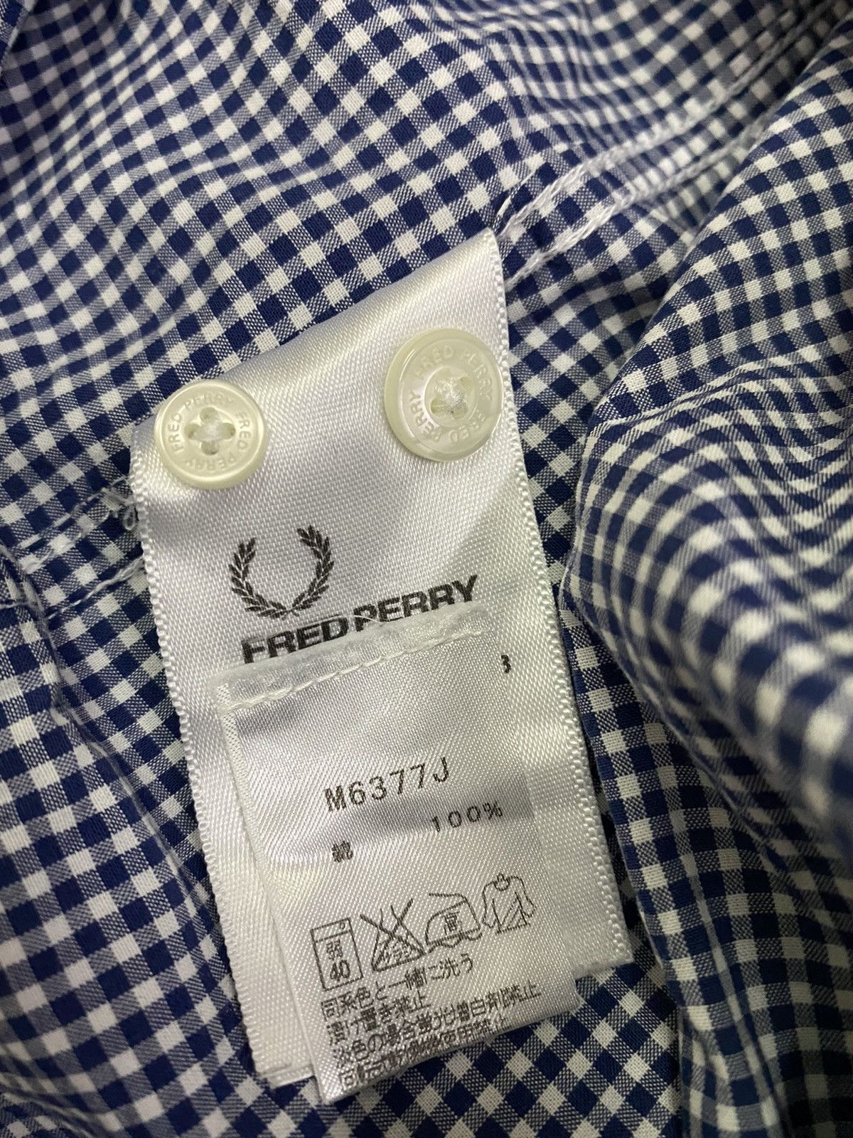 Fred Perry Fred Perry Button Shirt Size US M / EU 48-50 / 2 - 9 Thumbnail