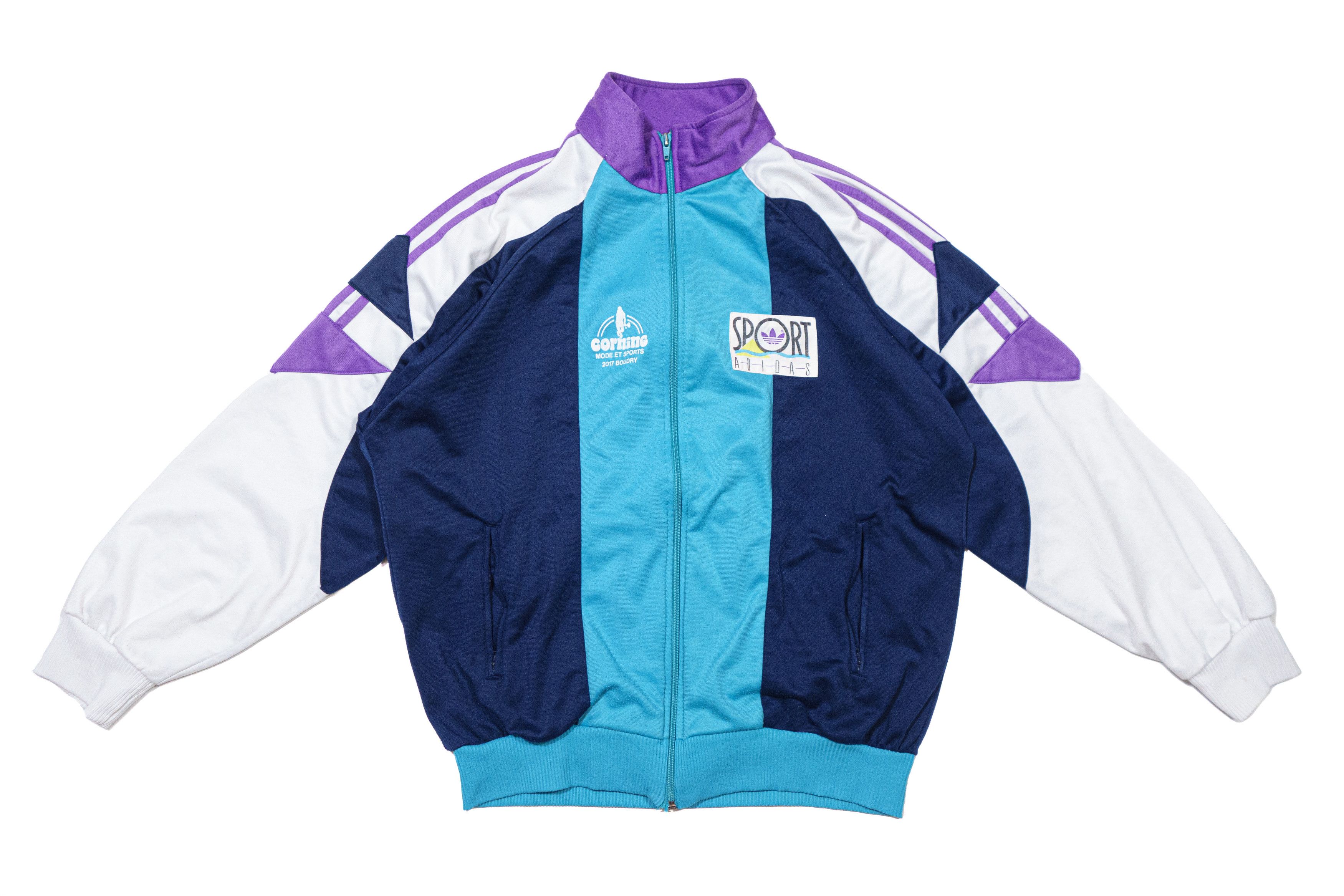 Adidas 90S Logo Sport Suit Size US M / EU 48-50 / 2 - 2 Thumbnail