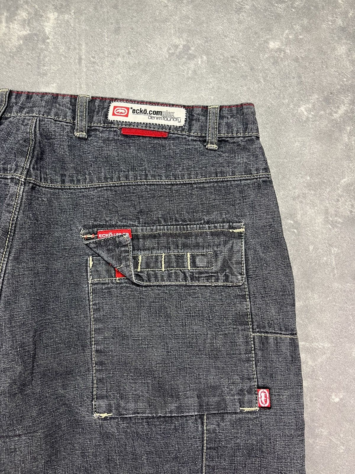 Ecko Unltd. Ecko Unltd. Embroidered Patches Baggy Denim Jeans 38 Size US 38 / EU 54 - 12 Thumbnail
