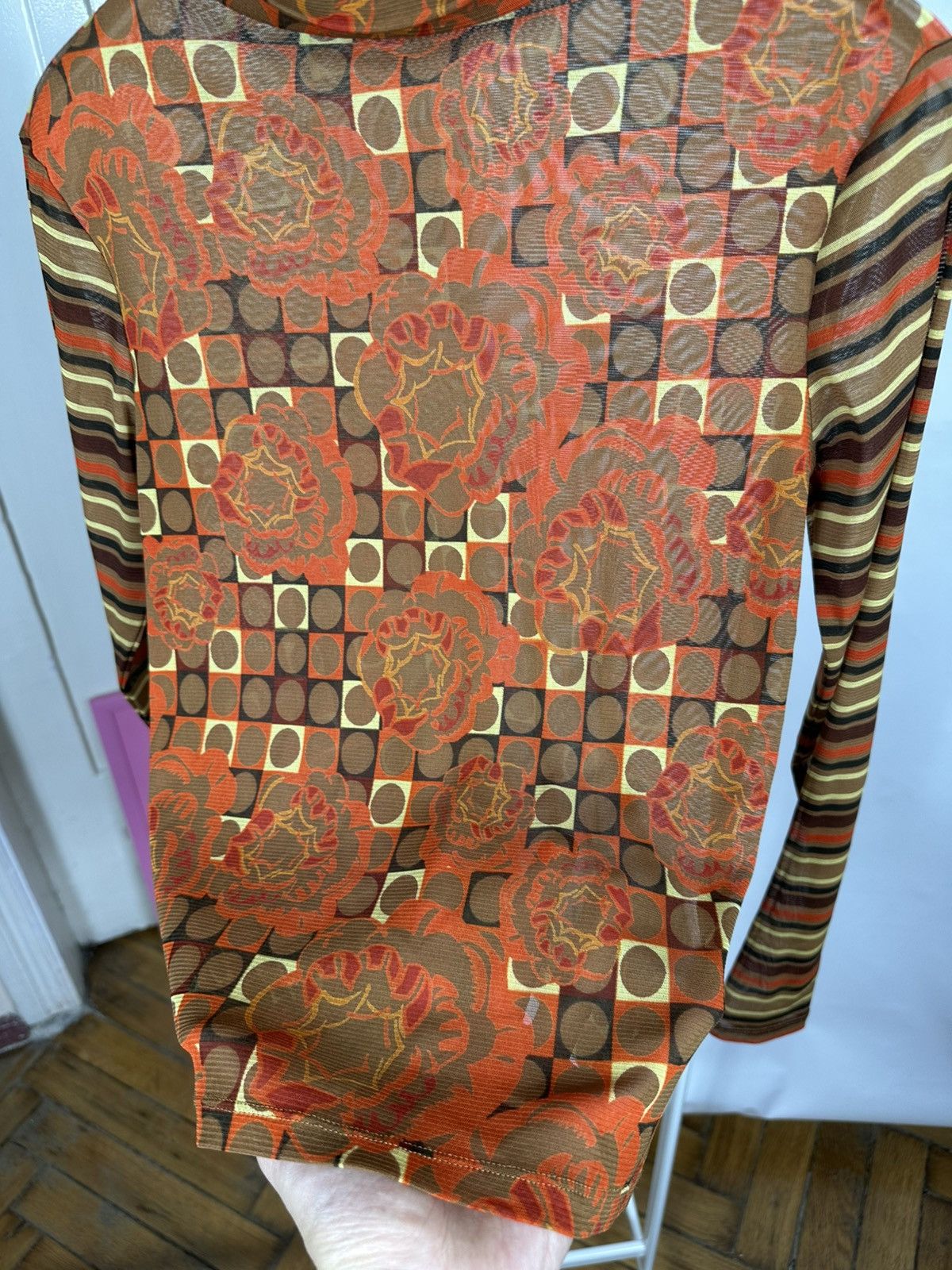 Hiroko Koshino Homme Hiroko Bis Koshino Top Mesh Size M / US 6-8 / IT 42-44 - 8 Thumbnail