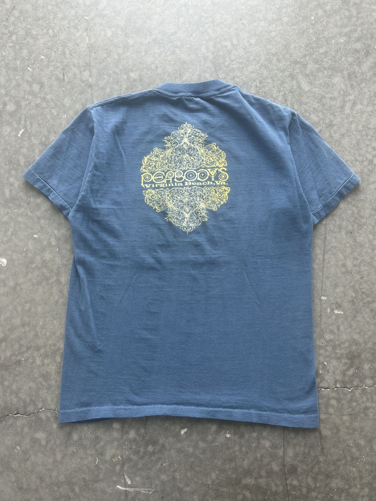 Vintage Vintage 80s Peabodys Night Club Graphic Tee Selvedge Pocket Size US M / EU 48-50 / 2 - 2 Thumbnail