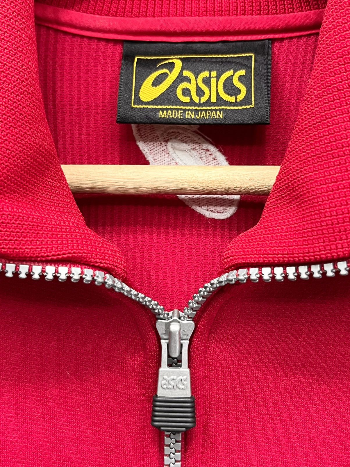Asics 🔥Vtg 90’s ASICS JAPAN Monogram Side Tape Polyester Jacket Size US S / EU 44-46 / 1 - 9 Thumbnail