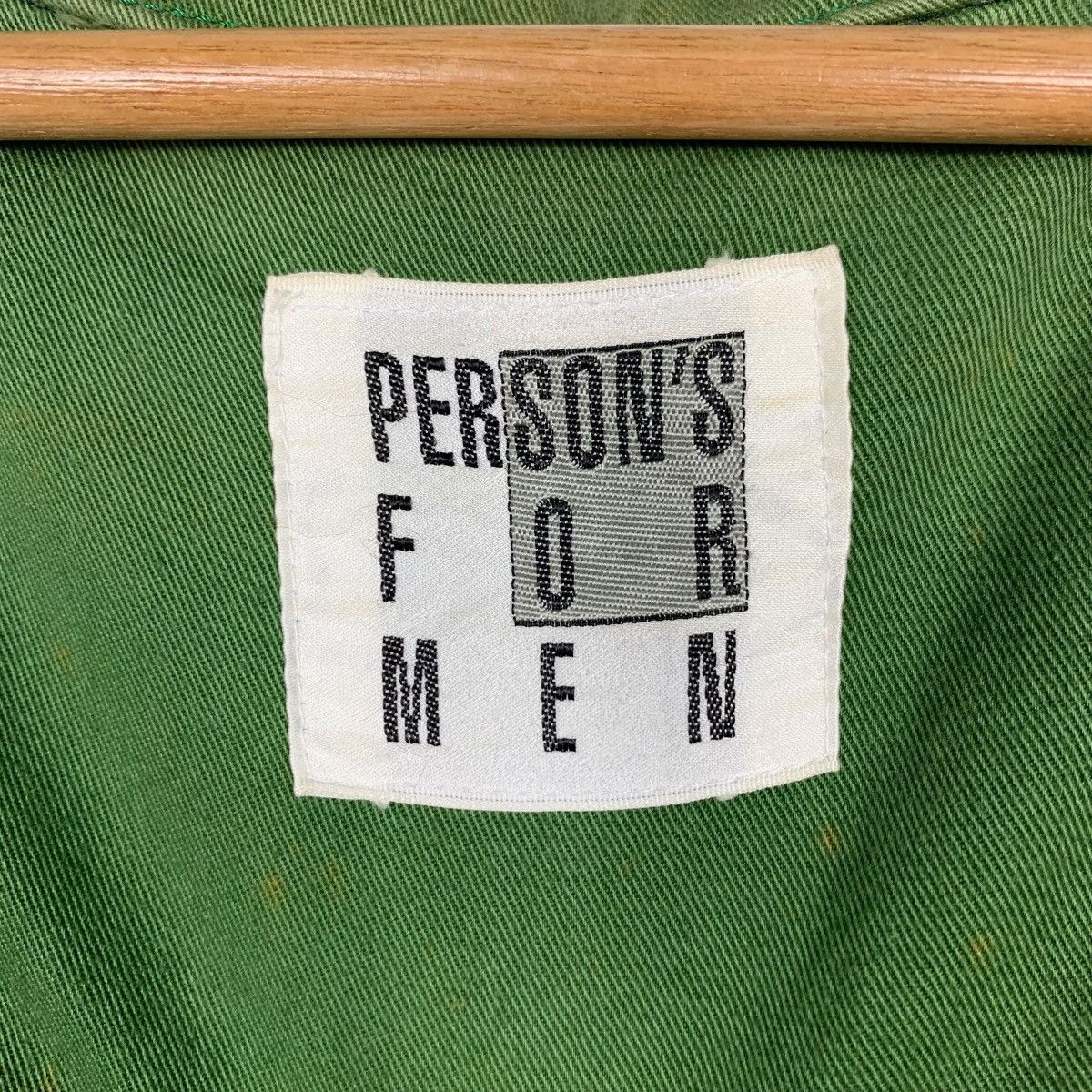 Japanese Brand Vintage PERSON’S FOR MEN Big Logo Hoodie Jacket #2100-C92 Size US XL / EU 56 / 4 - 18 Thumbnail