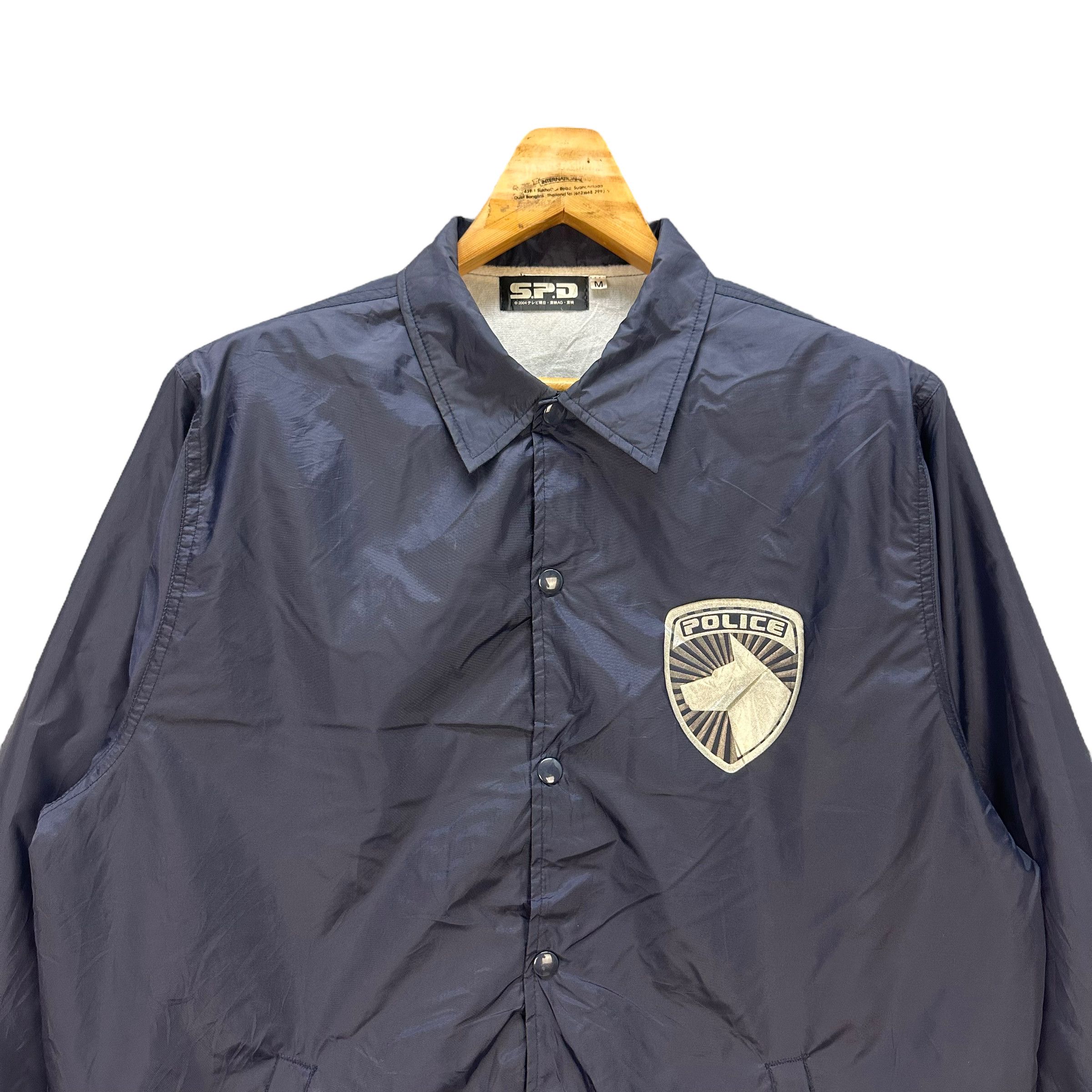 Vintage POLICE SPD BIG LOGO COACH JACKET #8314-003 Size US M / EU 48-50 / 2 - 4 Thumbnail