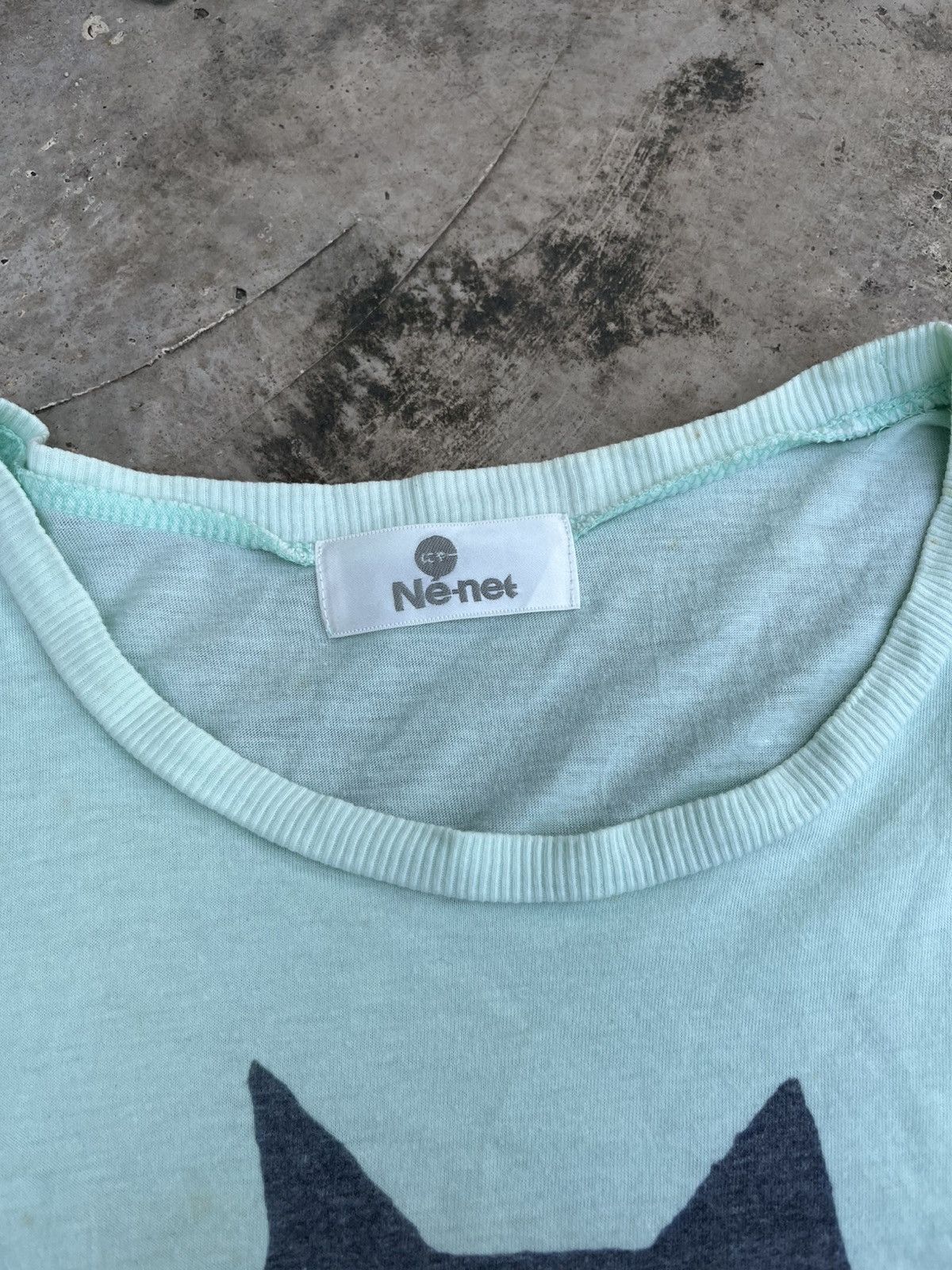 Designer × Issey Miyake × Ne-Net ⚡️RARE⚡️Ne-Net Issey Miyake Cat Face Logo Tee Japan Size US M / EU 48-50 / 2 - 3 Thumbnail