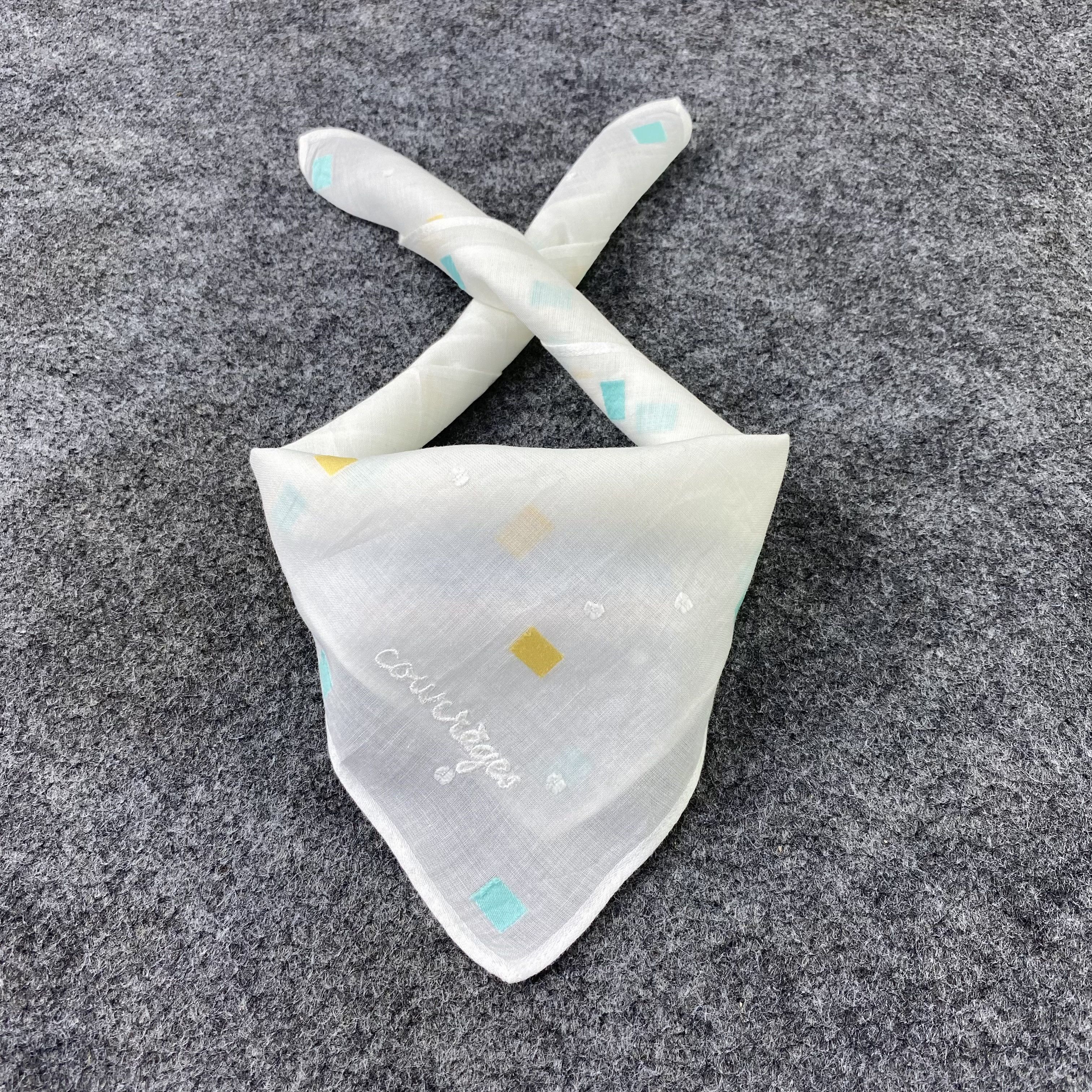 Courreges Courreges Homme Handkerchief / Neckerchief / Bandana-B1307 Size ONE SIZE - 2 Thumbnail