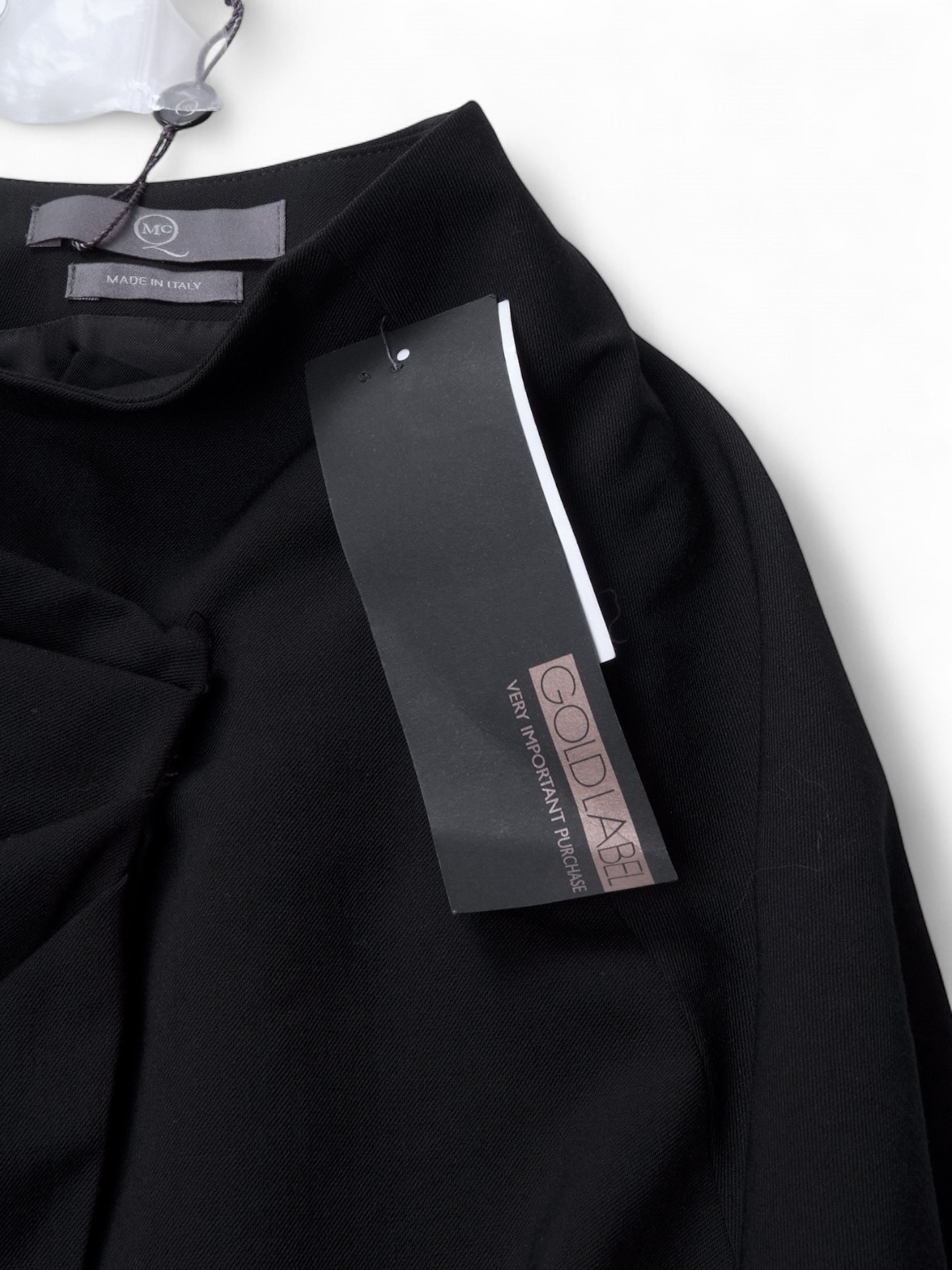 Alexander McQueen Alexander McQueen Asymmetric Black Mini Skirt US2 Size 26" / US 2 / IT 38 - 7 Thumbnail