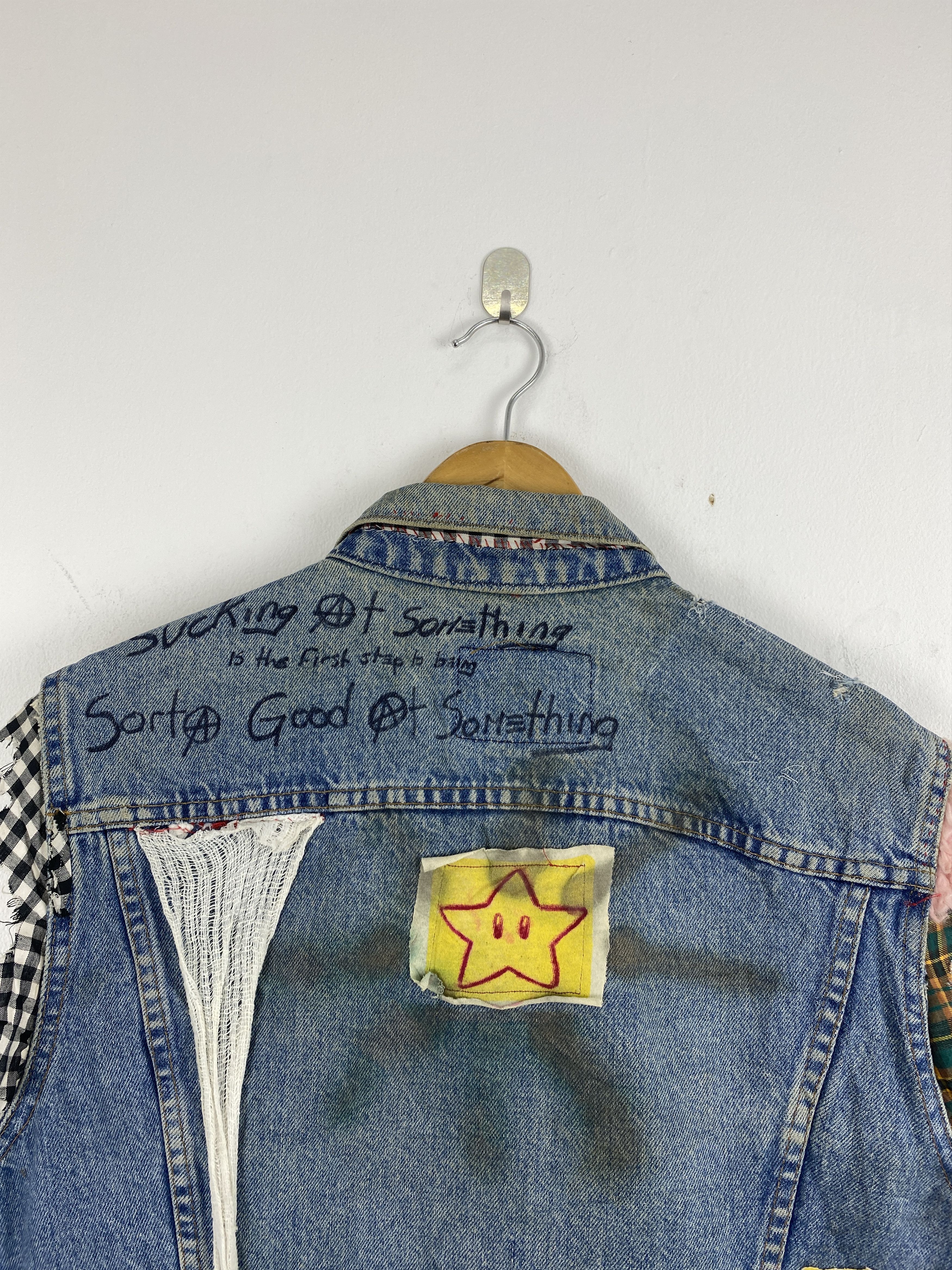 Levi's Vintage 90s Levis Sleeveless Jeans Vest J2009 Size US M / EU 48-50 / 2 - 4 Thumbnail