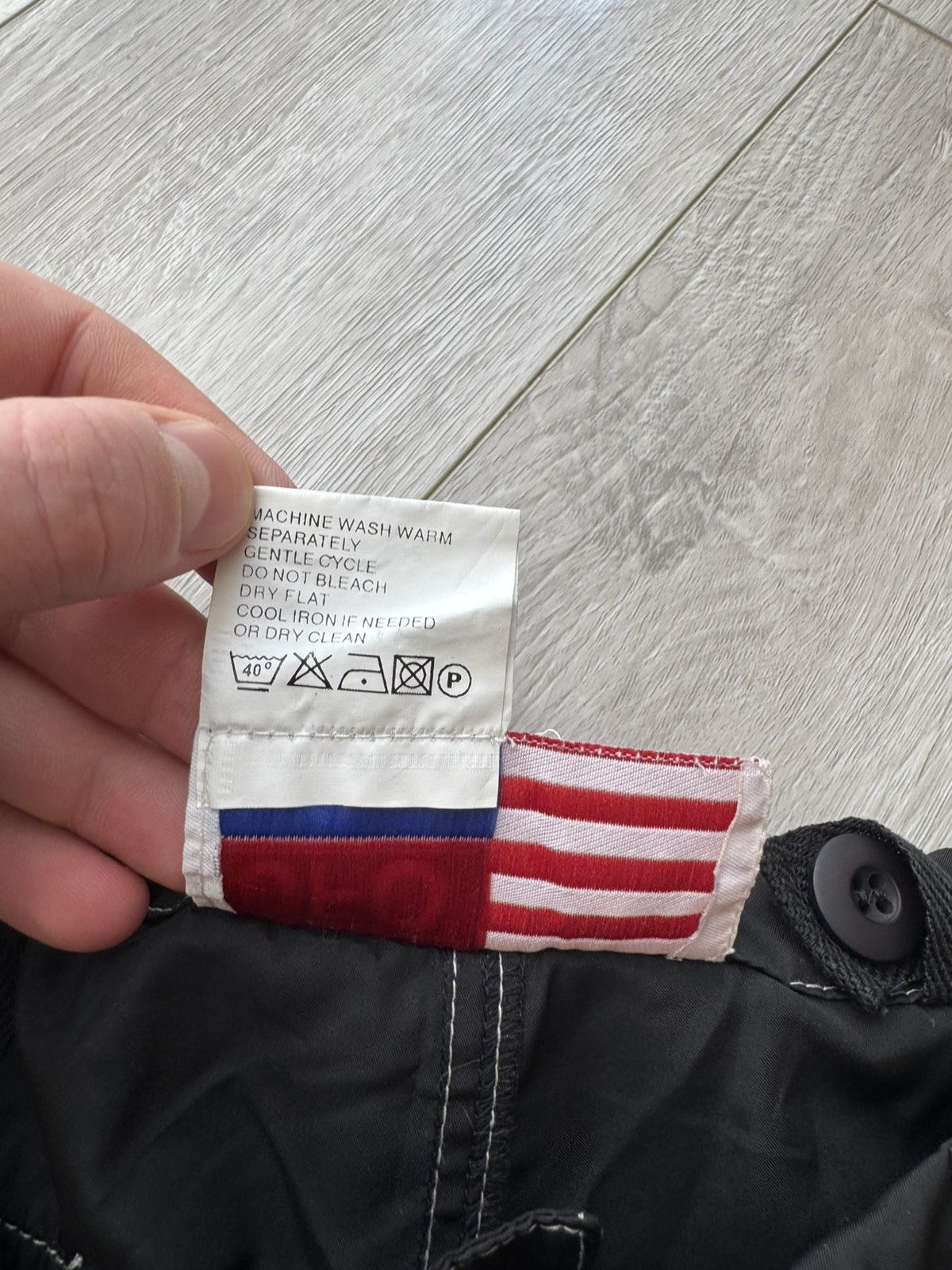 Japanese Brand Vintage UFO Bondage Parachute Black Cargo Pants Size US 32 / EU 48 - 7 Thumbnail