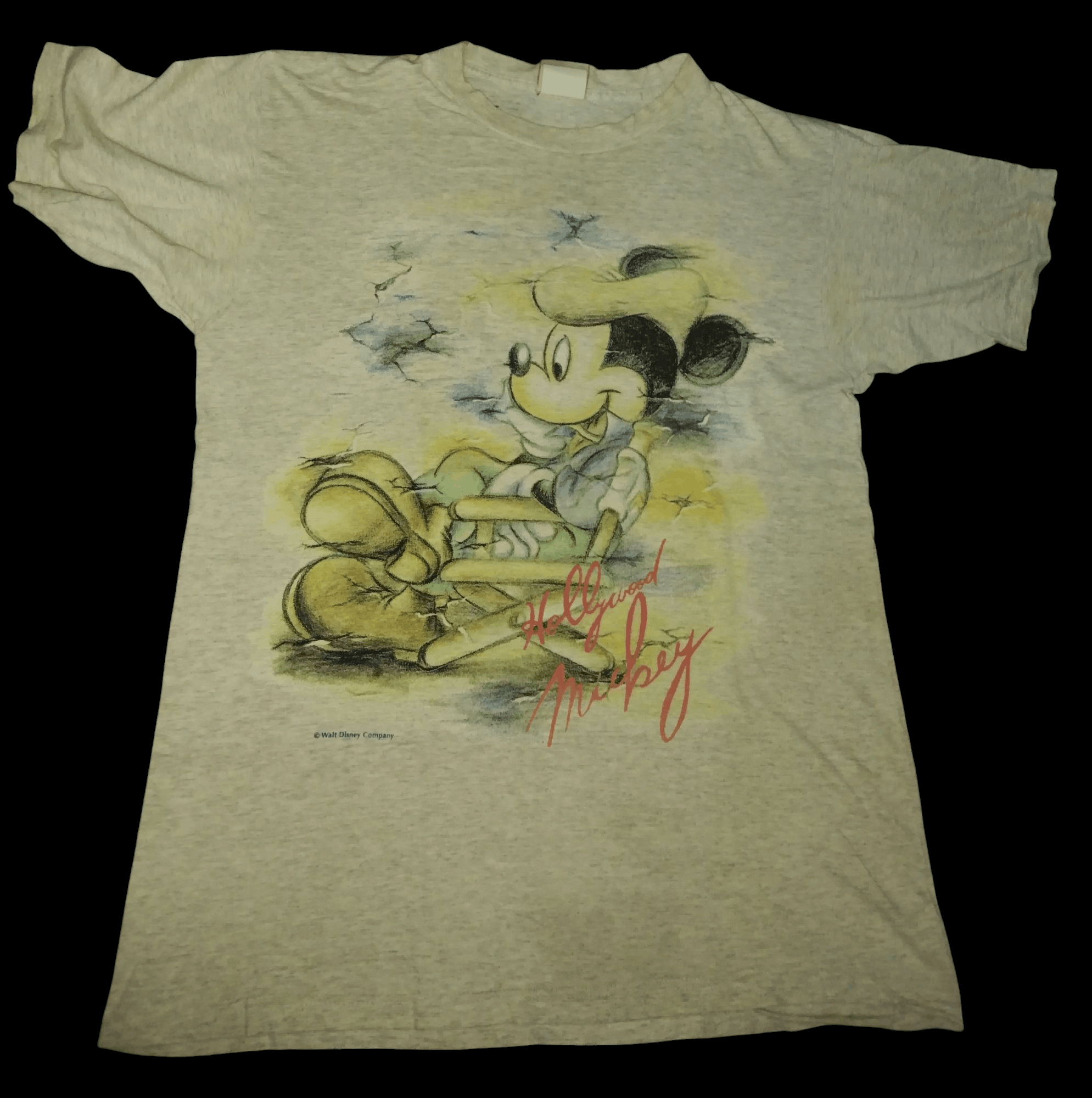 Mickey Mouse Vintage Mickey Mouse 90s Distressed Tshirt Size US L / EU 52-54 / 3 - 1 Thumbnail