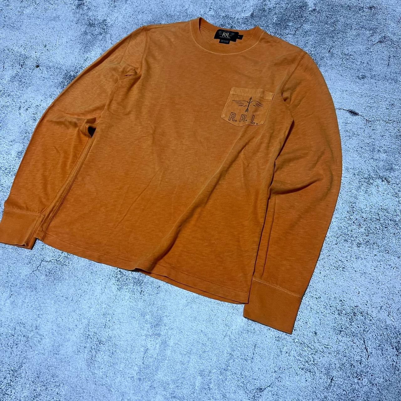 RRL Ralph Lauren × Vintage Double RL RRL Long Sleeve T-Shirt XS Vintage Size US XS / EU 42 / 0 - 2 Thumbnail