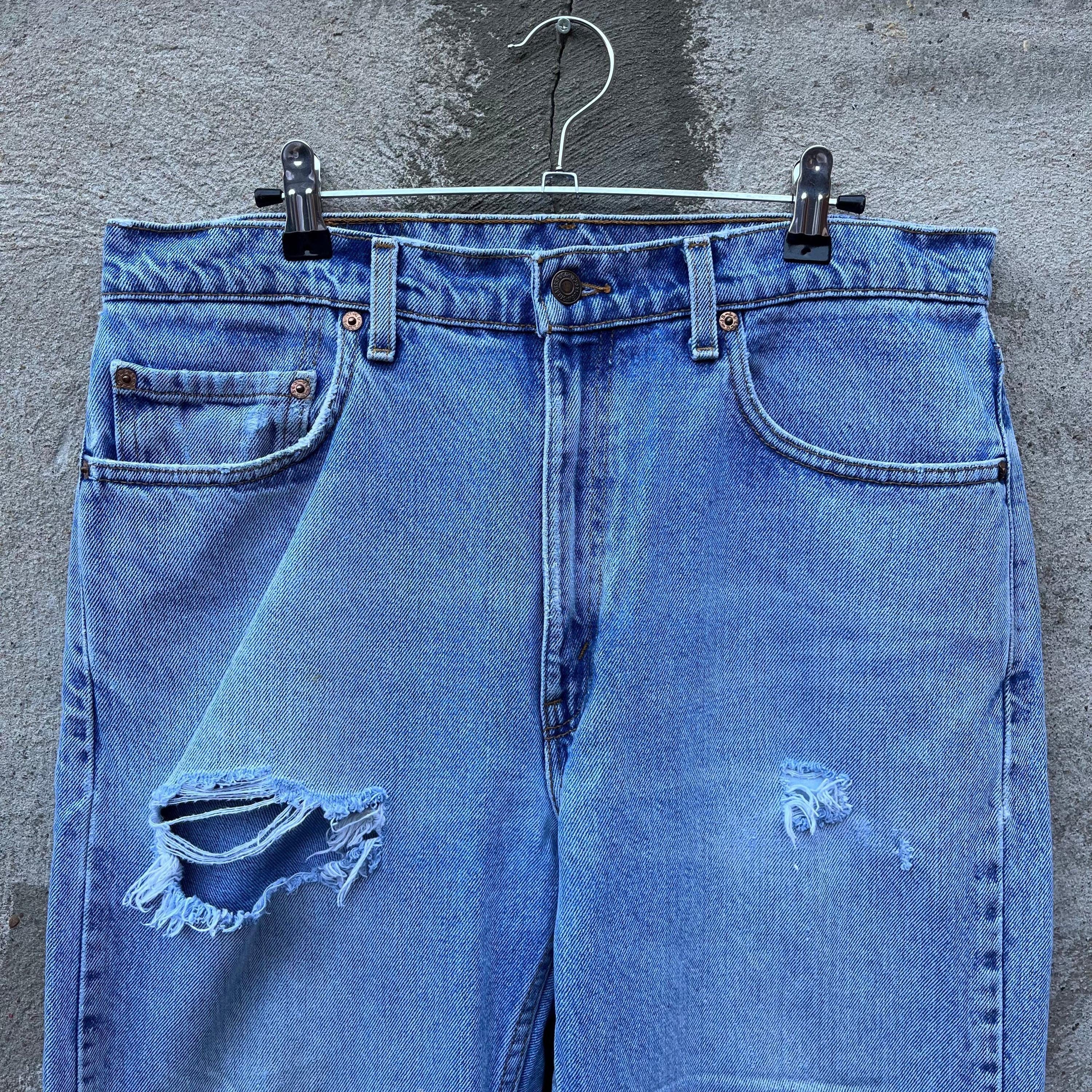 Levi's × Vintage 90's Levis 505 Denim Jeans Size US 34 / EU 50 - 8 Thumbnail