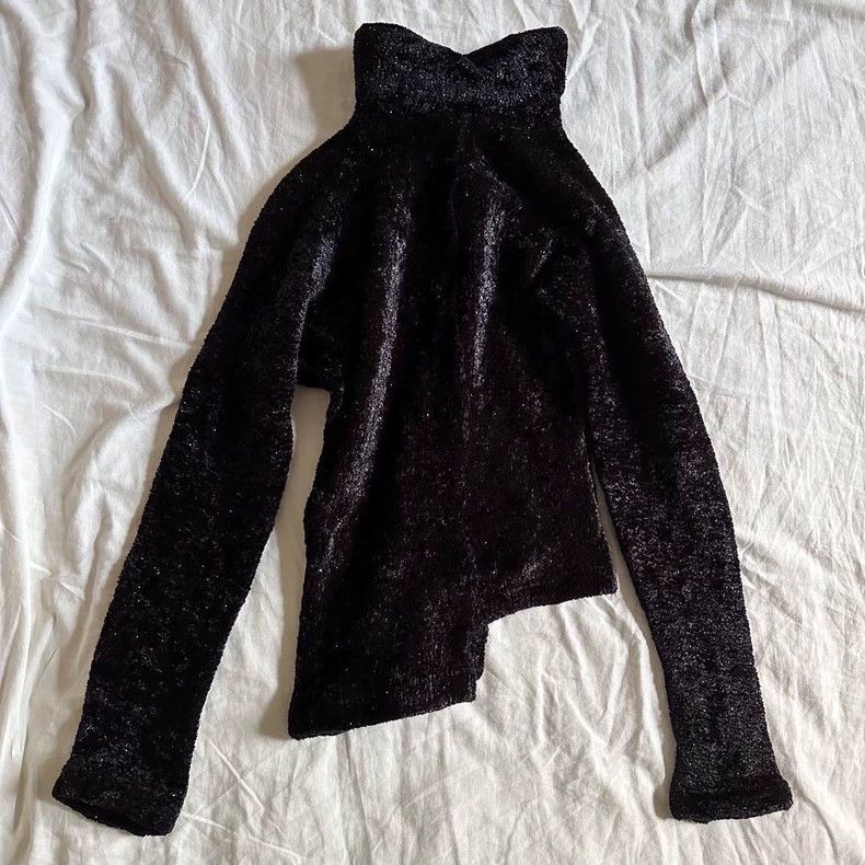 Comme des Garcons Comme Des Garcons Small round neck asymmetrical cardigan 2 Size M / US 6-8 / IT 42-44 - 7 Thumbnail