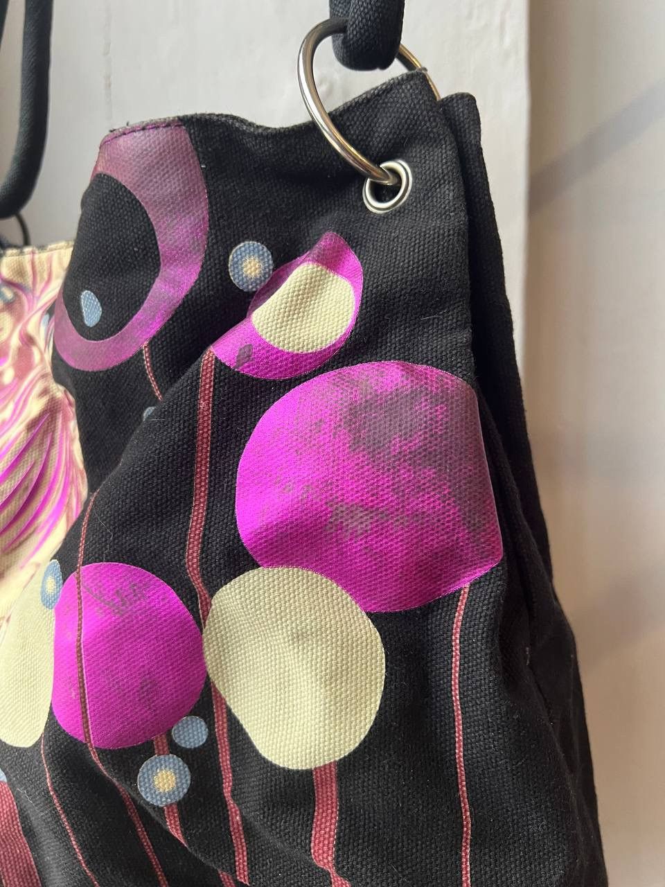 Custo Barcelona 90S RARE CUSTO BARCELONA GEISHA PRINT JAPANESE ART TOTE BAG Size ONE SIZE - 6 Thumbnail