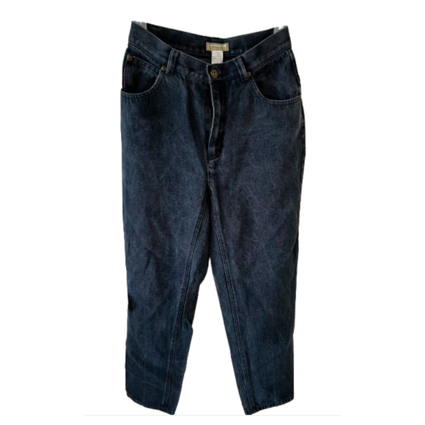 Liz Claiborne Vintage Womens Petite High Rise Tapered Leg Denim Blue Jeans Size 27" / US 4 / IT 40 - 1 Thumbnail